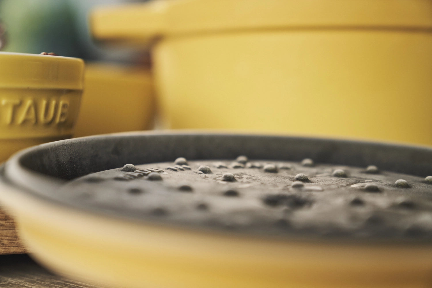 Cocotte 28cm, ronde, Citron, fonte 6,7l