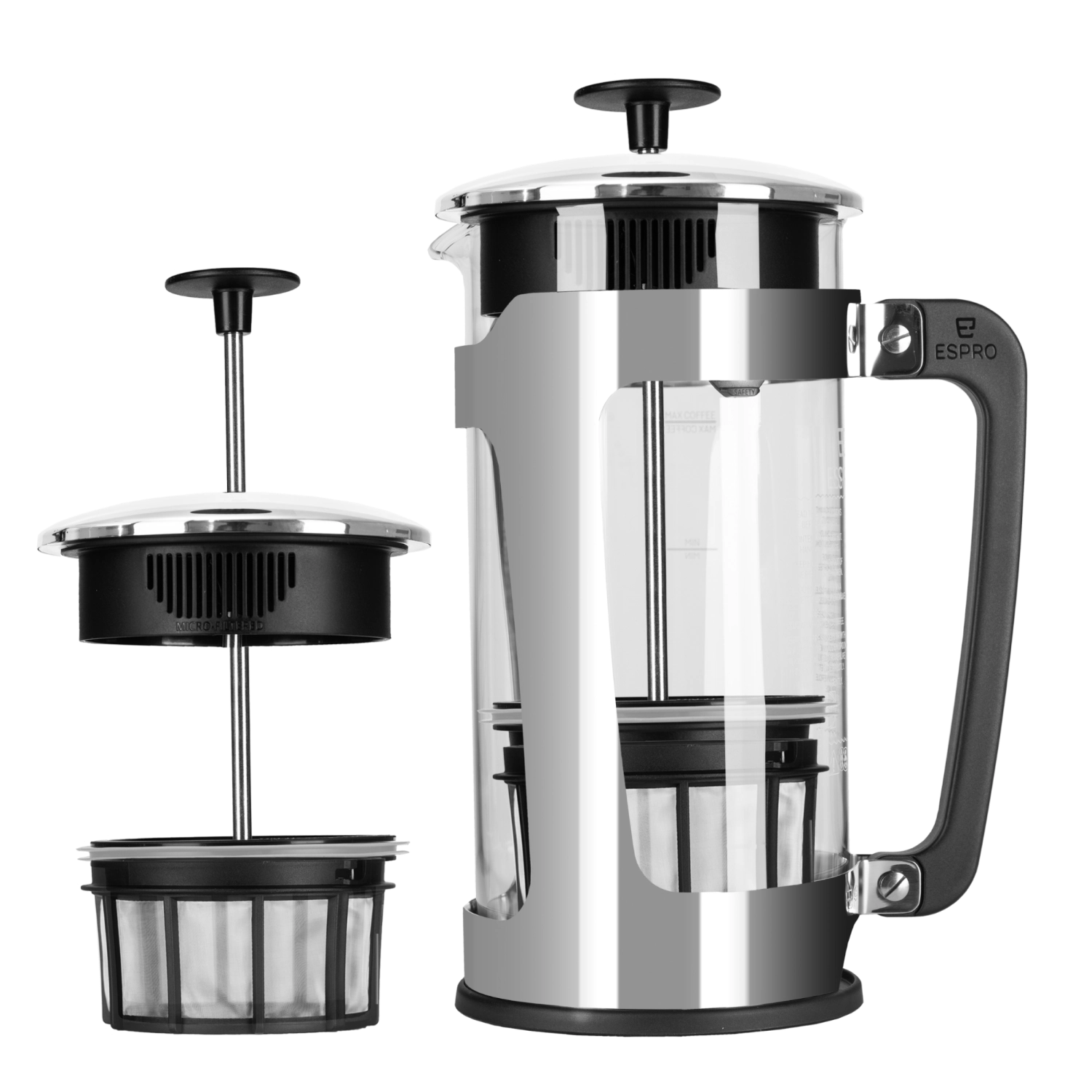 Presse française P5 946ml plastique brillant