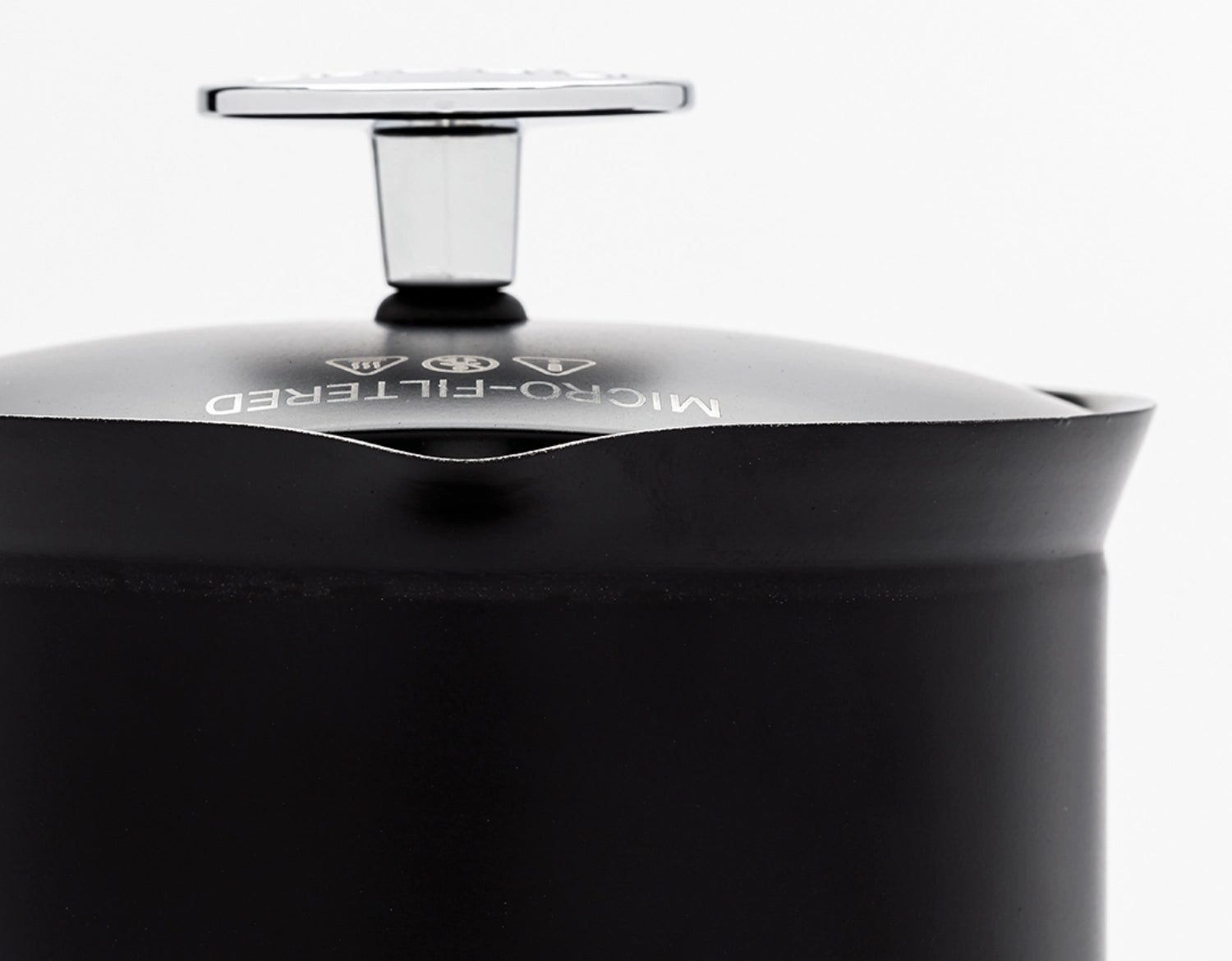 French Press P7 946ml Edelstahl schwarz