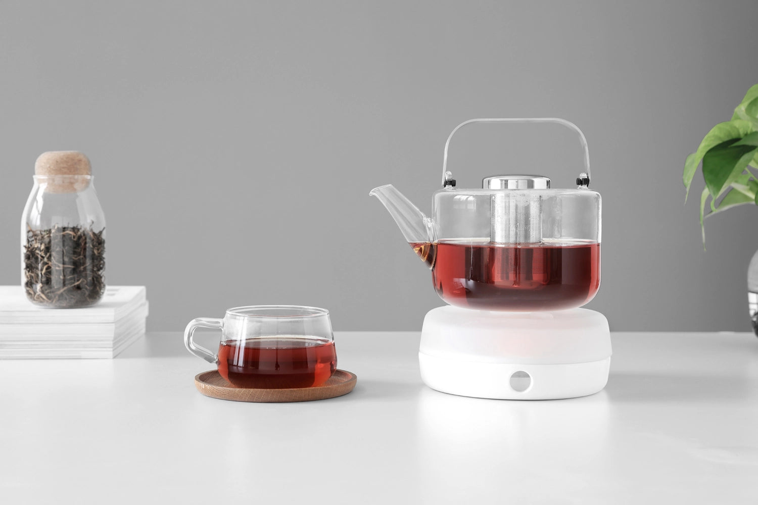 Pichet à thé Bjorn grande 1,2l borosilicate