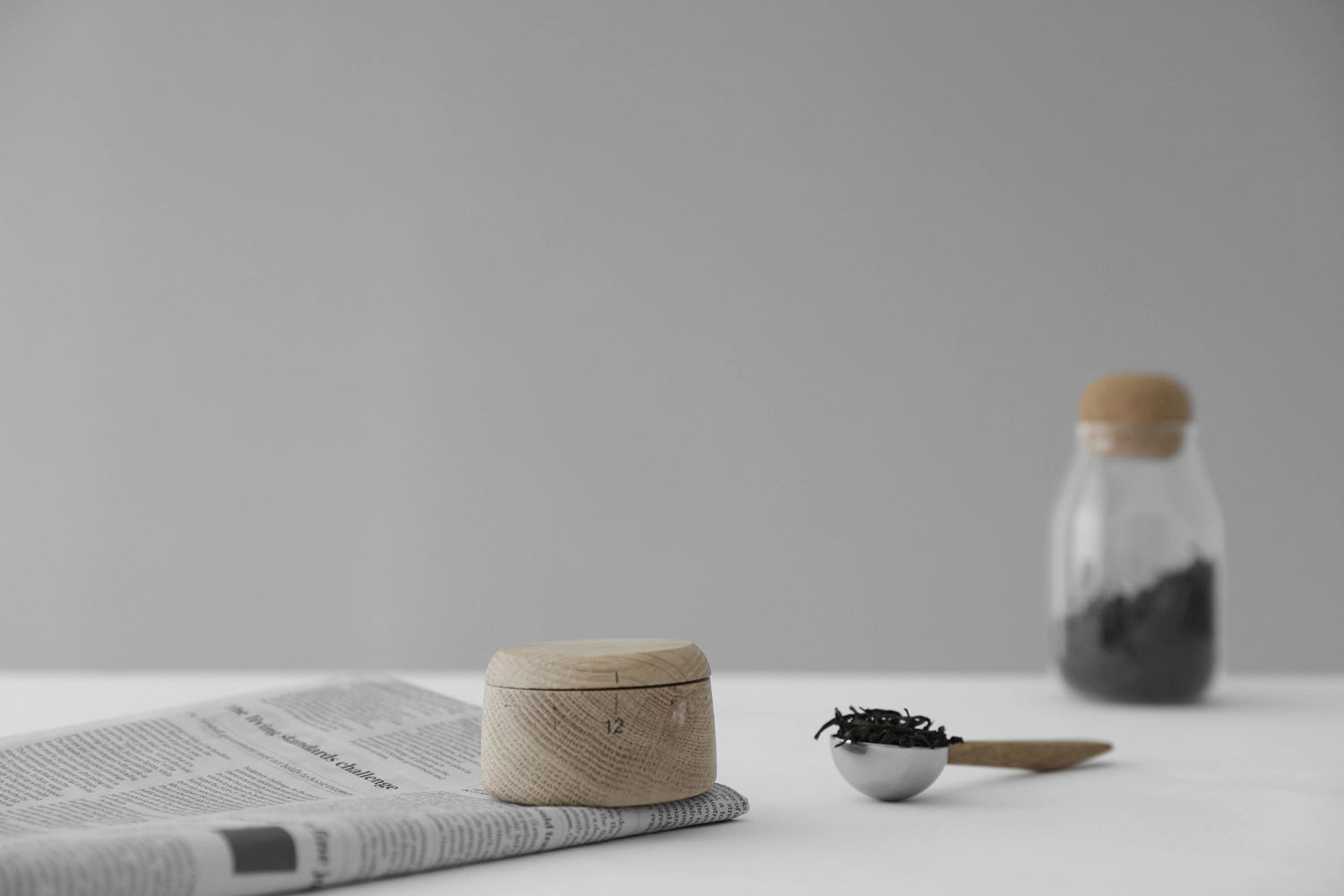 Cuillère à café Pure L15,5cm inox bois