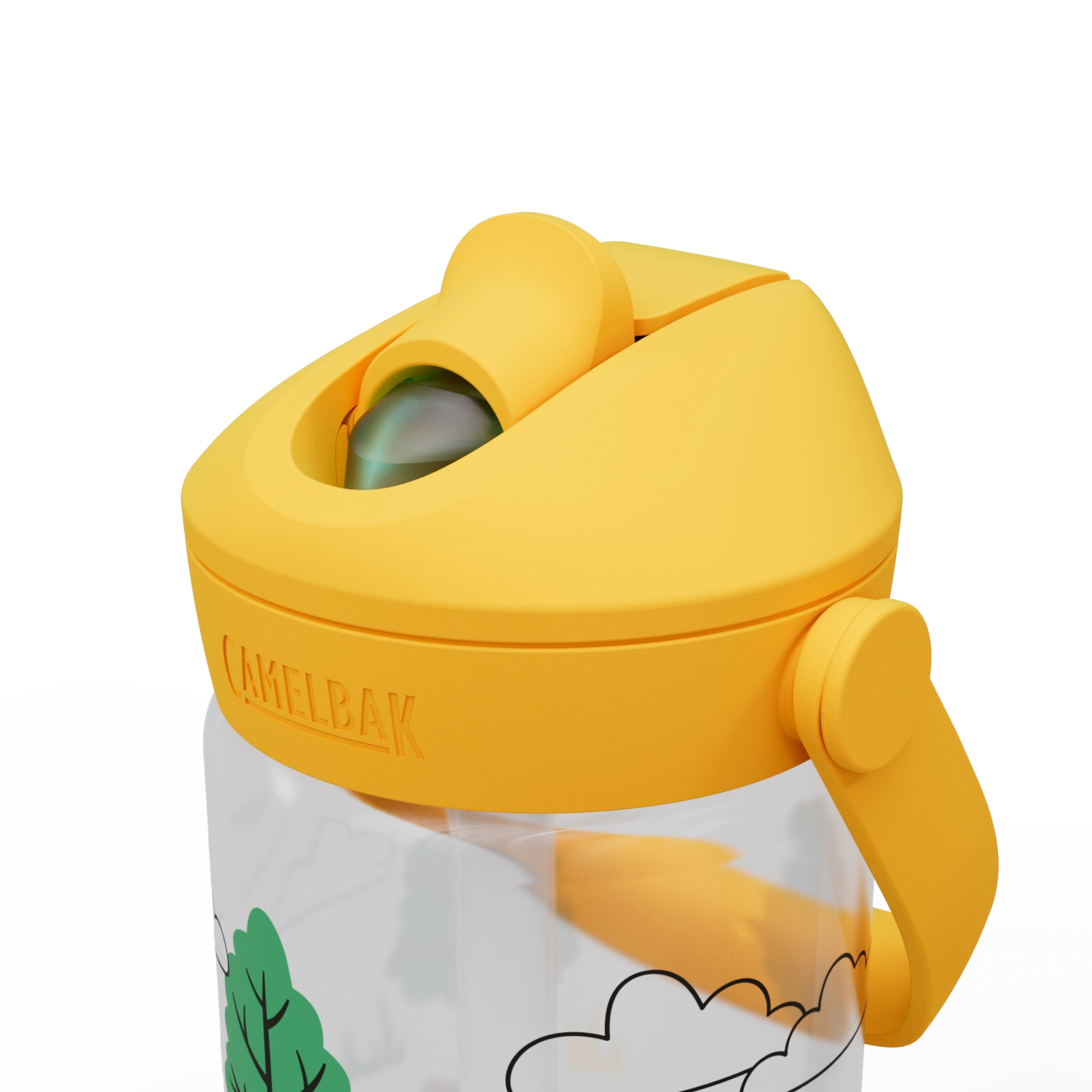 Thrive Flip Straw Kids 0.4l tractors and trees