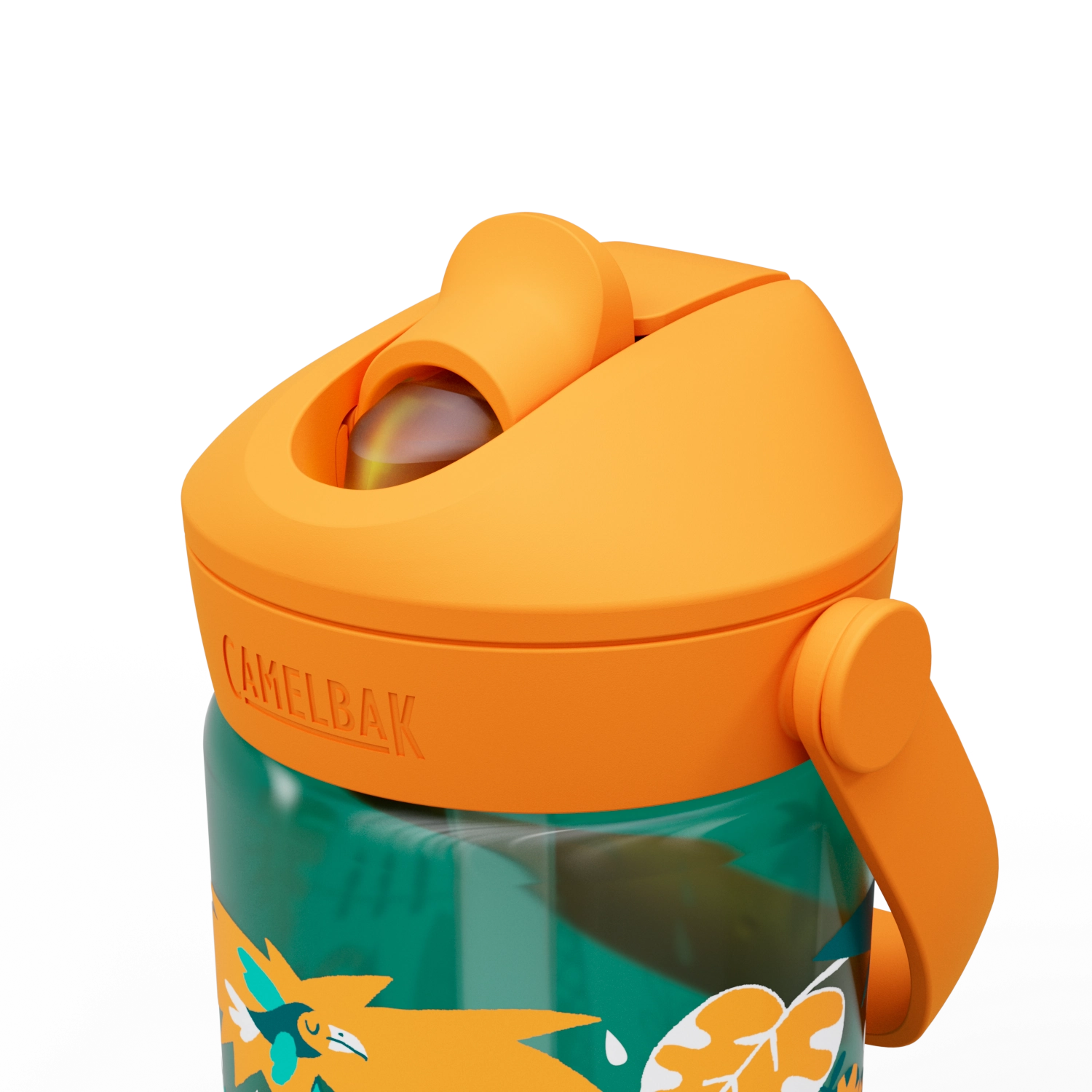 Thrive Flip Straw Kids 0.4L Animali nella giungla