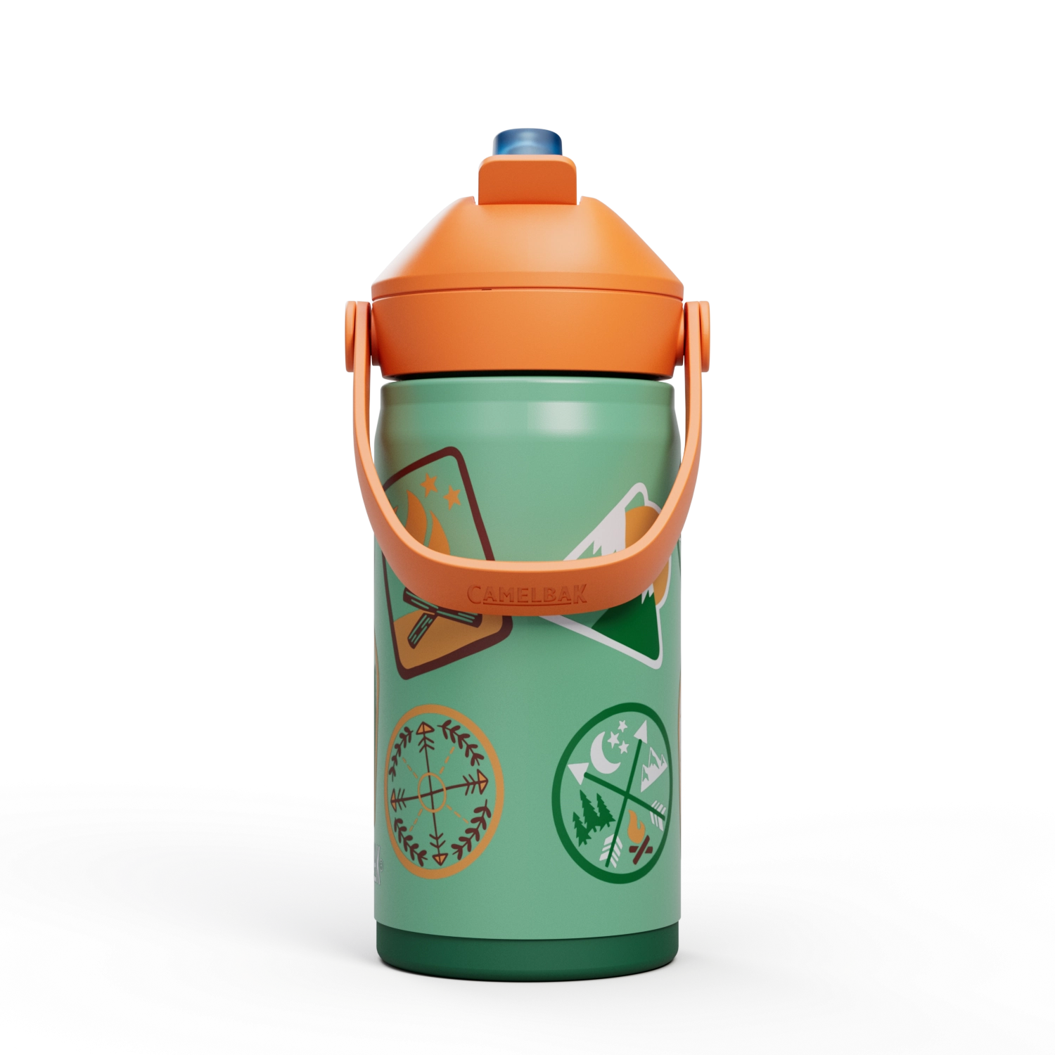 Thrive Flip Straw Kids VSS 0.35l camp badges