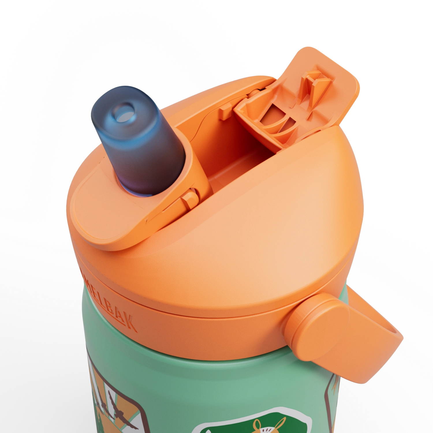 Thrive Flip Straw Kids VSS 0.35l camp badges