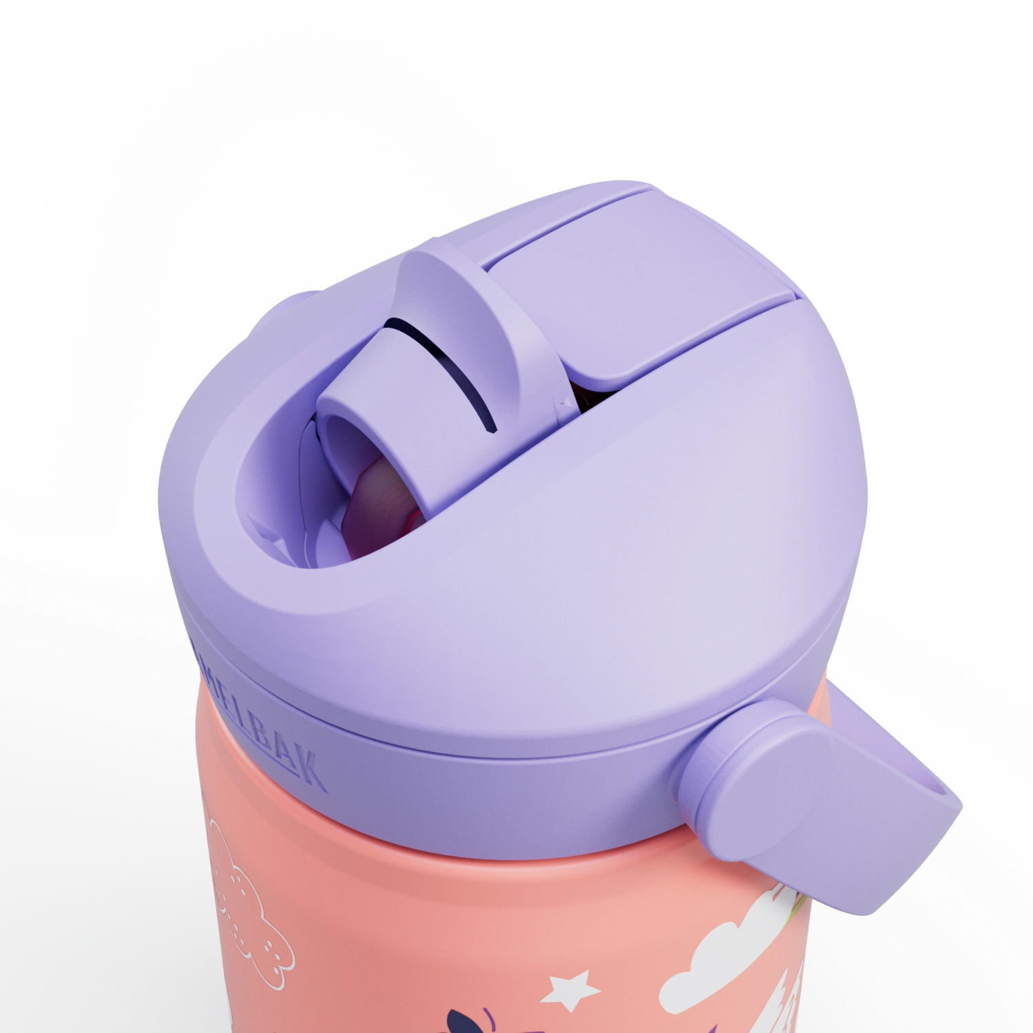 Thrive Flip Straw Kids VSS 0,35l licornes magiques