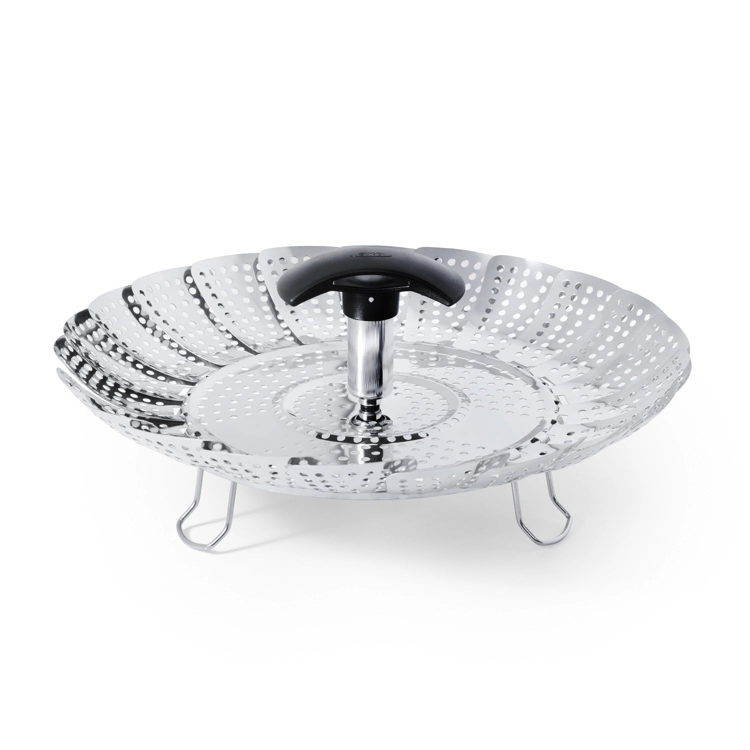 Cuiseur vapeur Good Grips avec poignée extensible en acier inoxydable