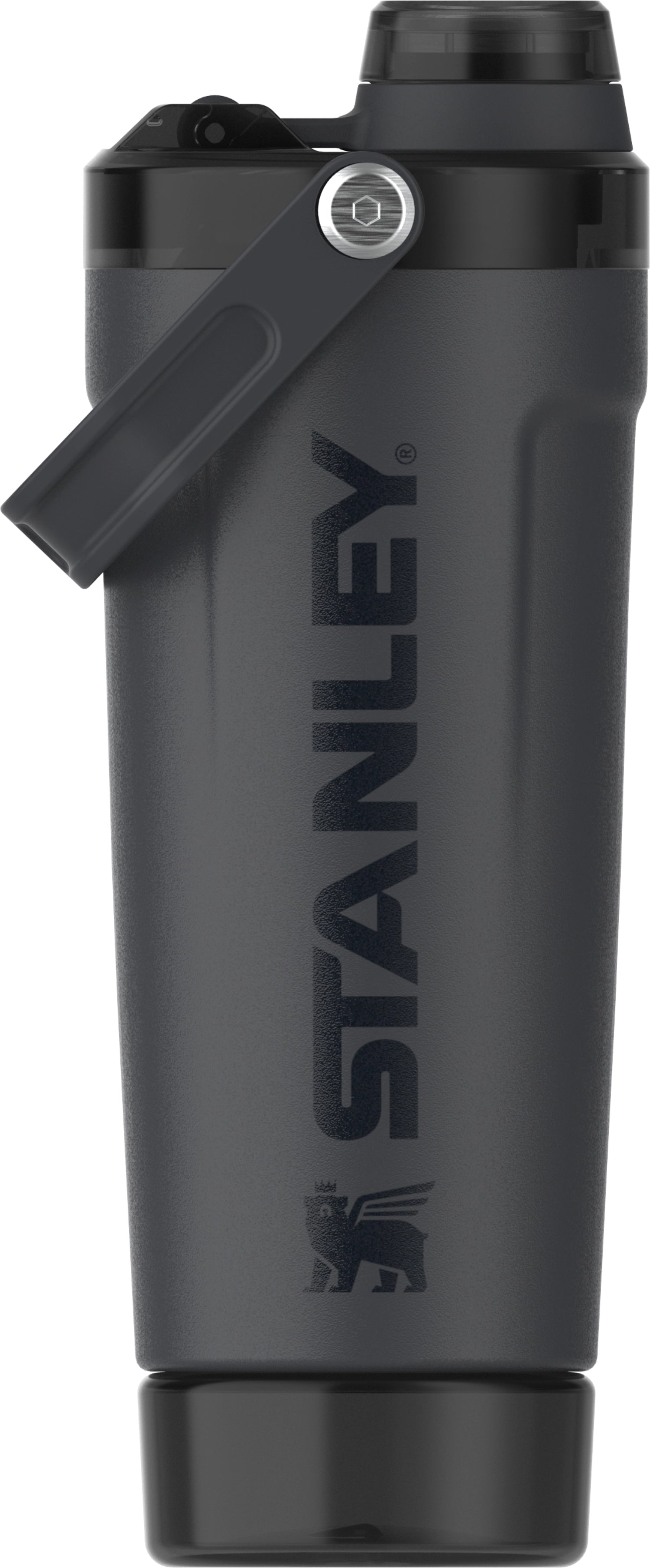 Vitalize Shaker 0.6l black 2.0 in Schwarz präsentiert im Onlineshop von KAQTU Design AG. Trinkflaschen ist von Stanley