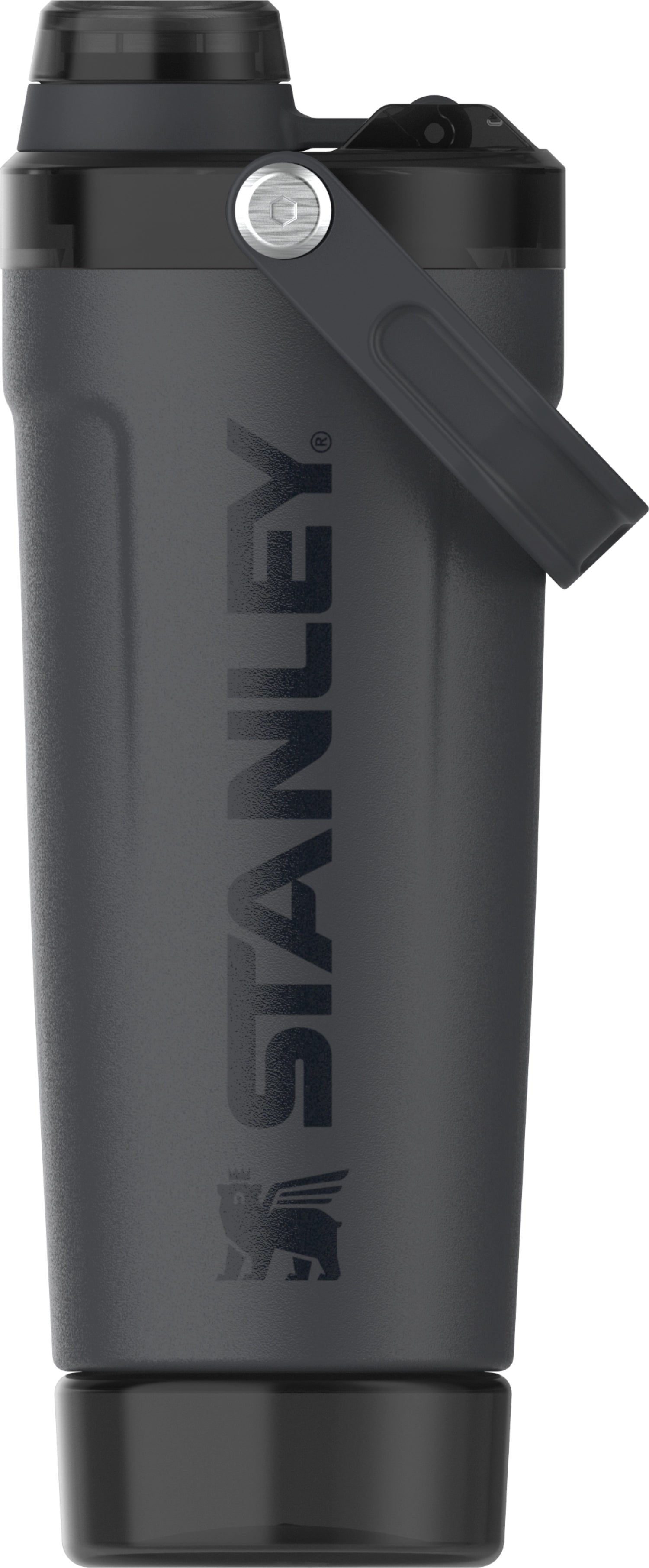Vitalize Shaker 0.6l black 2.0 in Schwarz präsentiert im Onlineshop von KAQTU Design AG. Trinkflaschen ist von Stanley