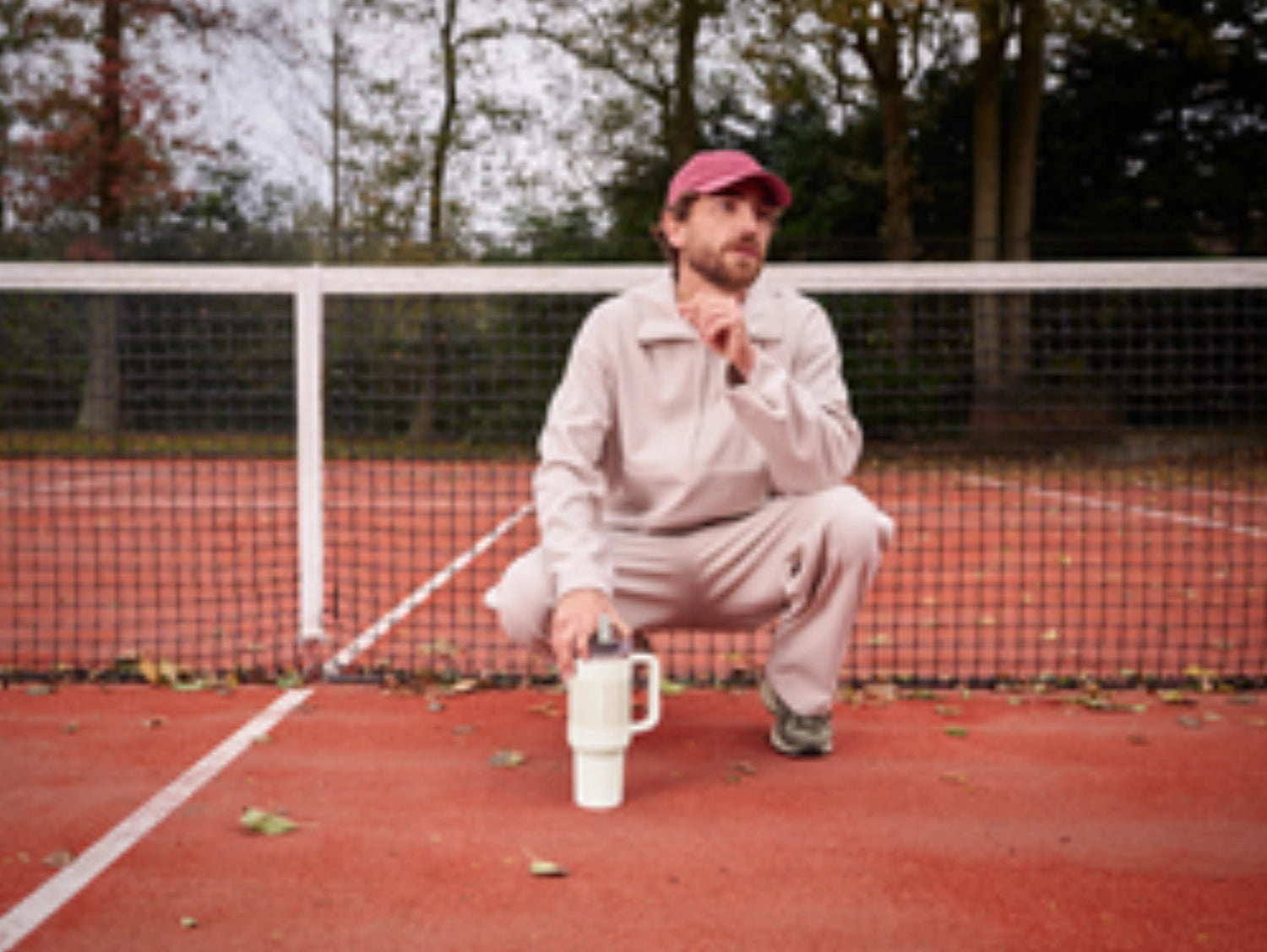 Quencher FlowState 0.6l cream 2.0 in Beige präsentiert im Onlineshop von KAQTU Design AG. Trinkflaschen ist von Stanley