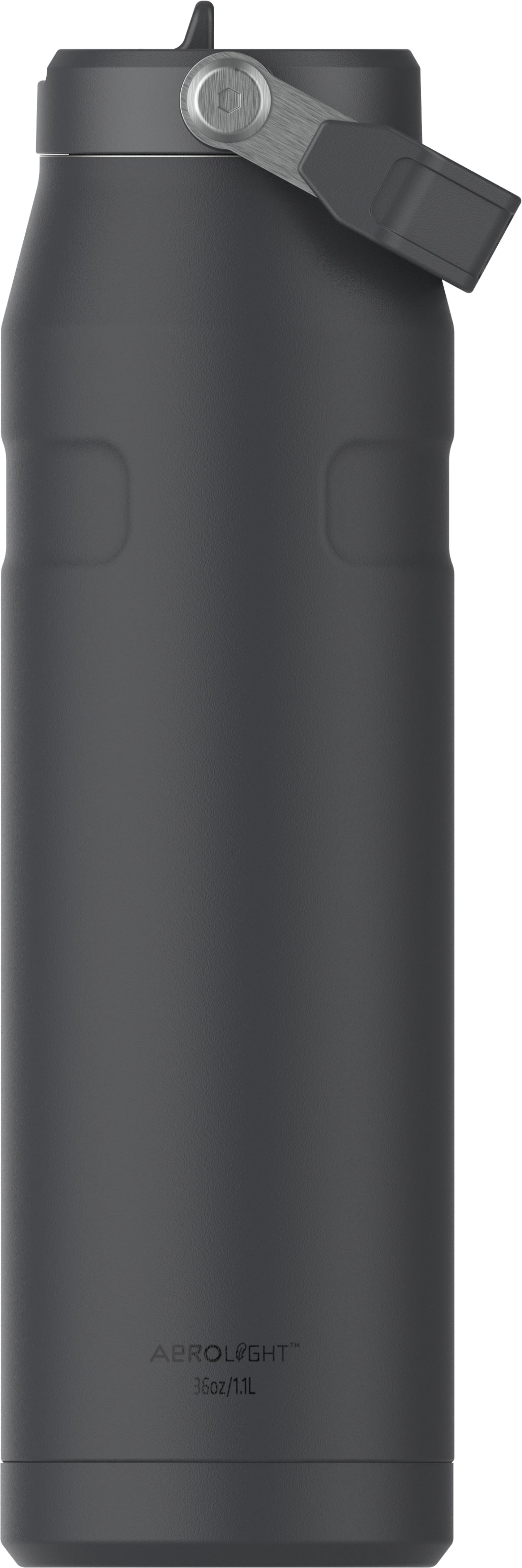 IceFlow Flip Straw Flasche 1.06l black 2.0 in Schwarz präsentiert im Onlineshop von KAQTU Design AG. Trinkflaschen ist von Stanley