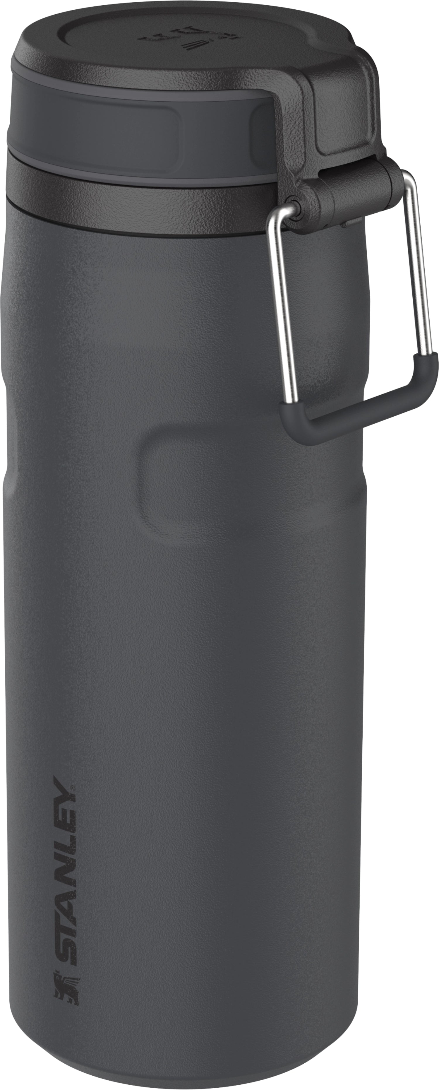 IceFlow Twist Flip Flasche 0.47l black 2.0 in Schwarz präsentiert im Onlineshop von KAQTU Design AG. Trinkflaschen ist von Stanley