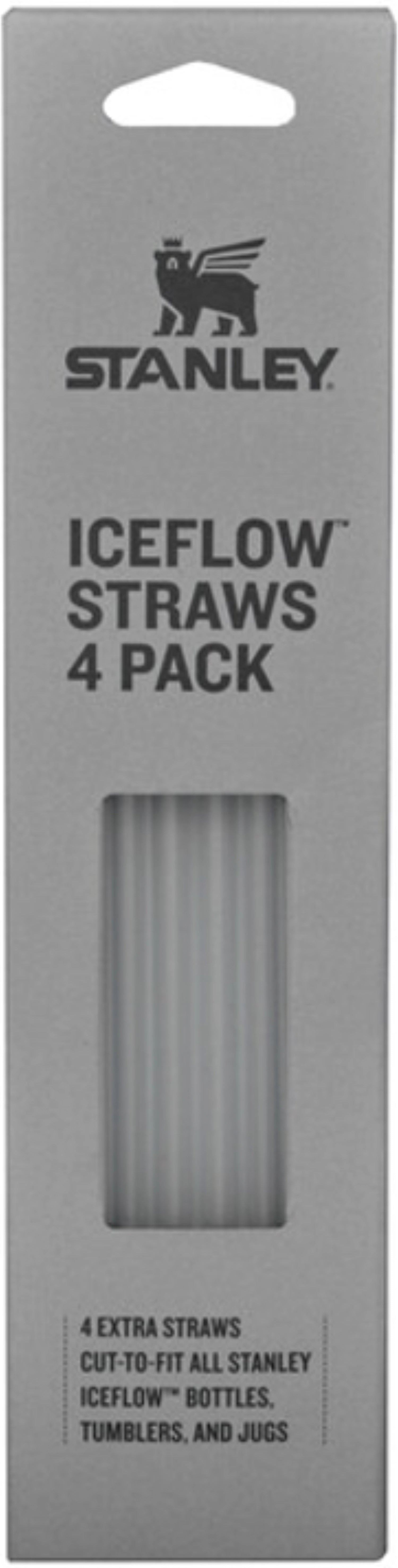 4er Set IceFlow Flip Ersatz Strohhalme 2.0 in Weiss präsentiert im Onlineshop von KAQTU Design AG. Trinkflaschen ist von Stanley