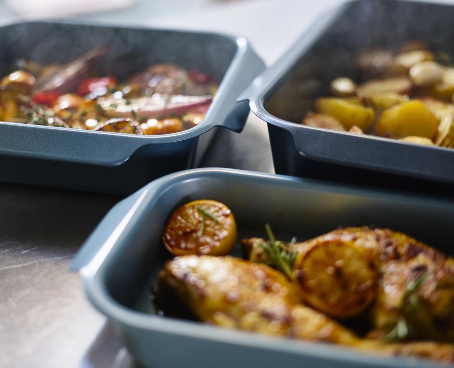 Plat à four Nest Oven S 23x16,5cm H5cm revêtement antiadhésif