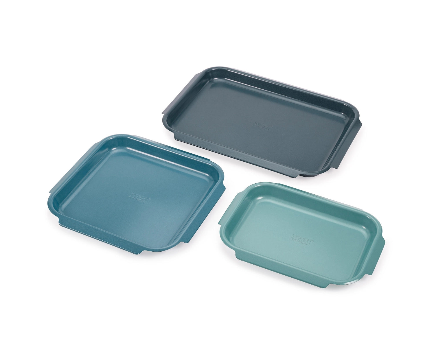 Set of 3 Nest Bake baking pans 30x23 32.6x30 40.9x30