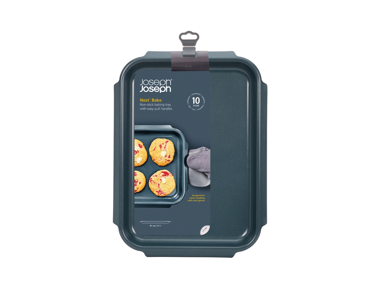 Joseph Joseph Nest Bakeform in der Größe L (30x40cm, H3cm) – ideal für Kuchen und Aufläufe, mit praktischer Antihaftbeschichtung für leichtes Entformen.