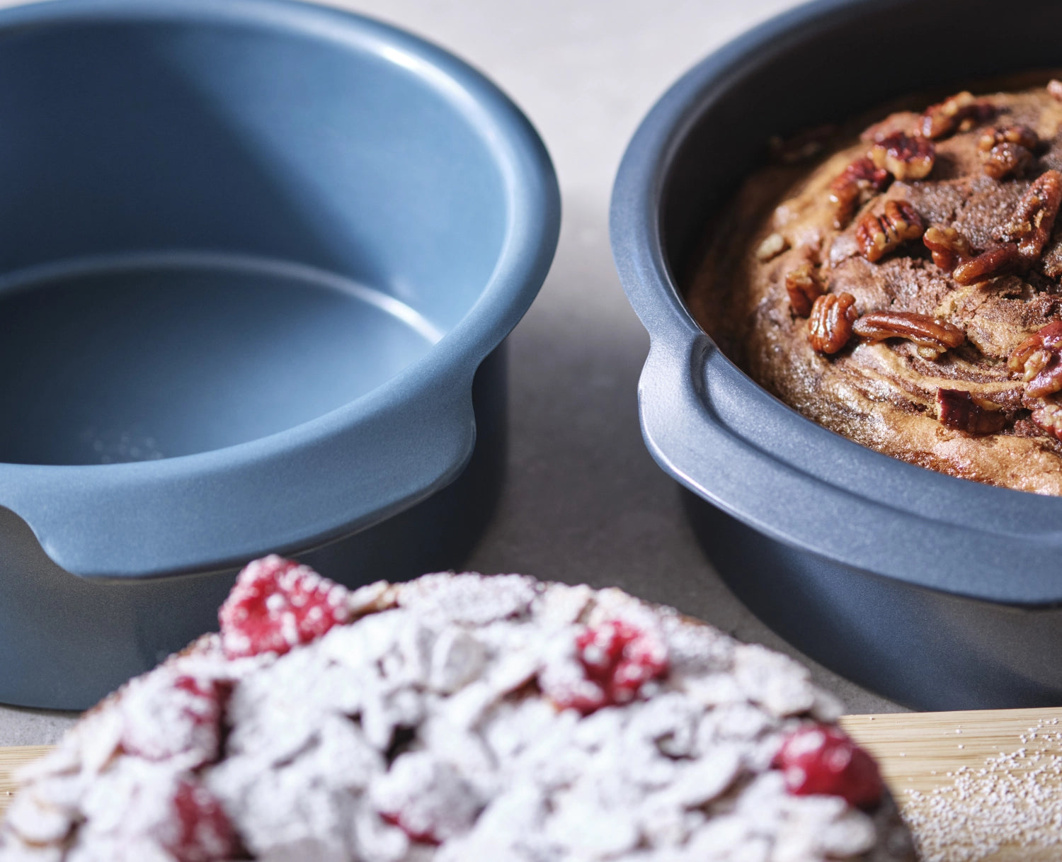 2er Set Nest Bake D20 D23 cm Backform Kuchen