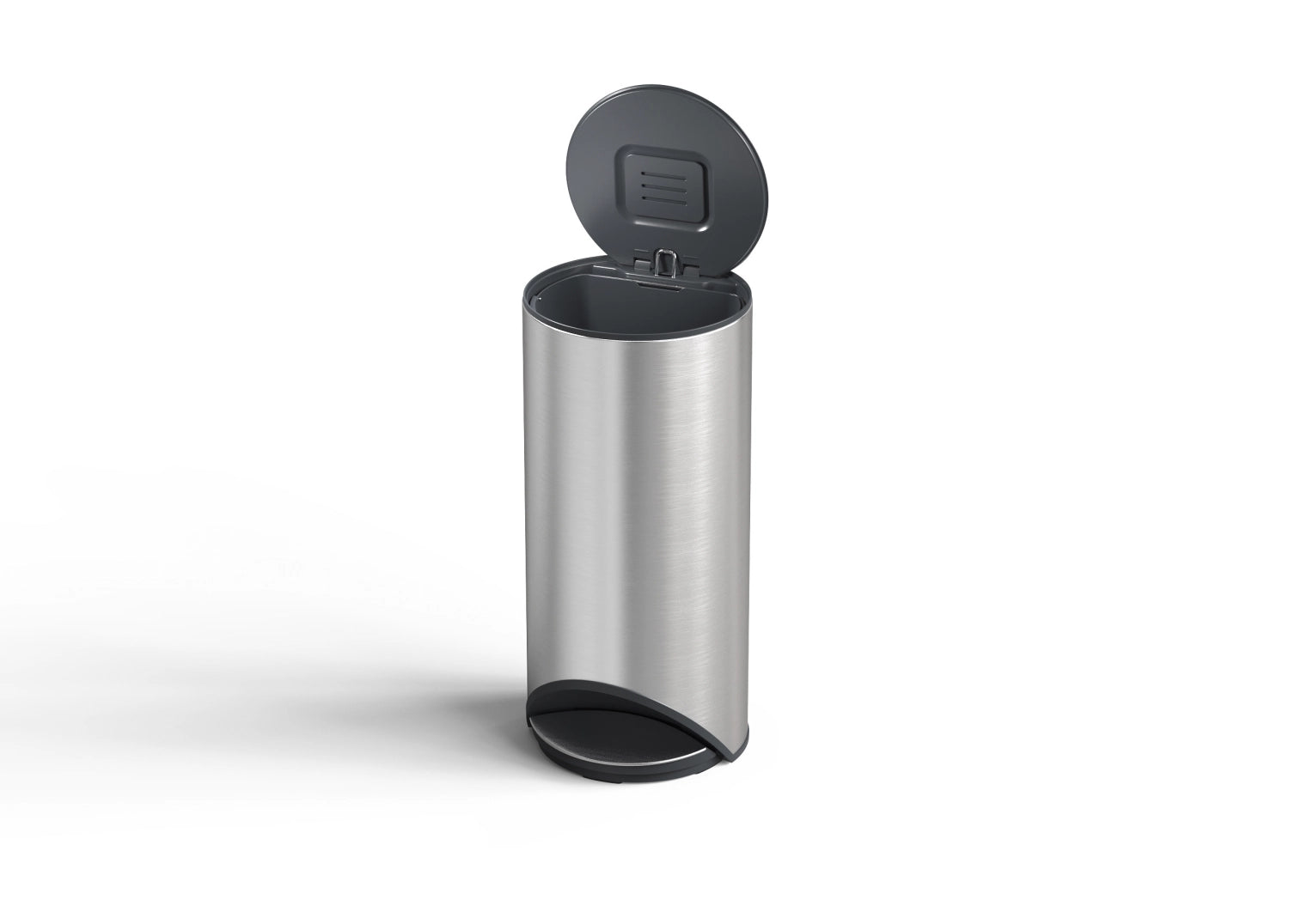 Arc Pedapattumiera con tasca interna H72cm P34cm 30l acciaio inox