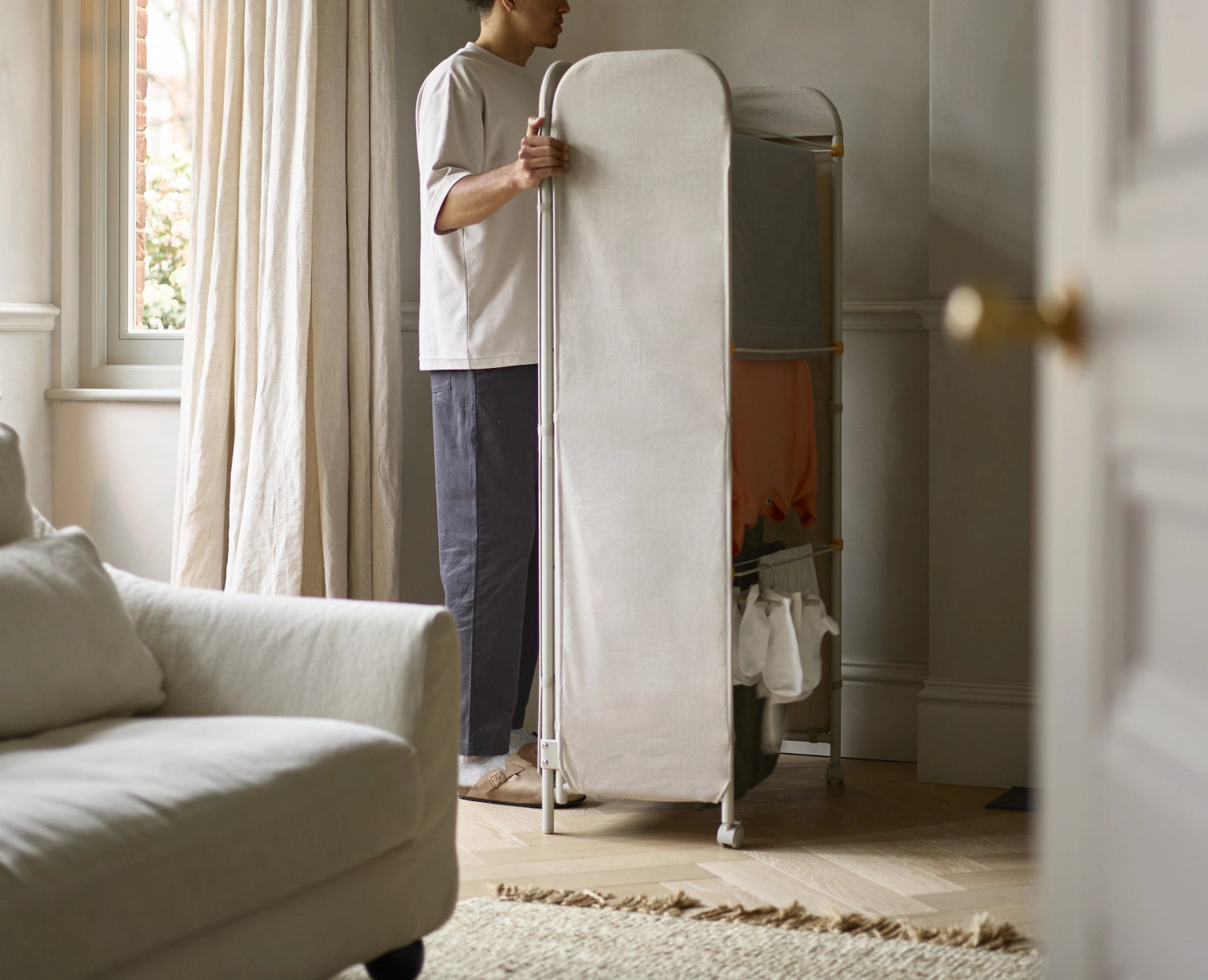 ECLIPSE COTH COTH PIET POLCEBILE H150CM B29CM ECRU