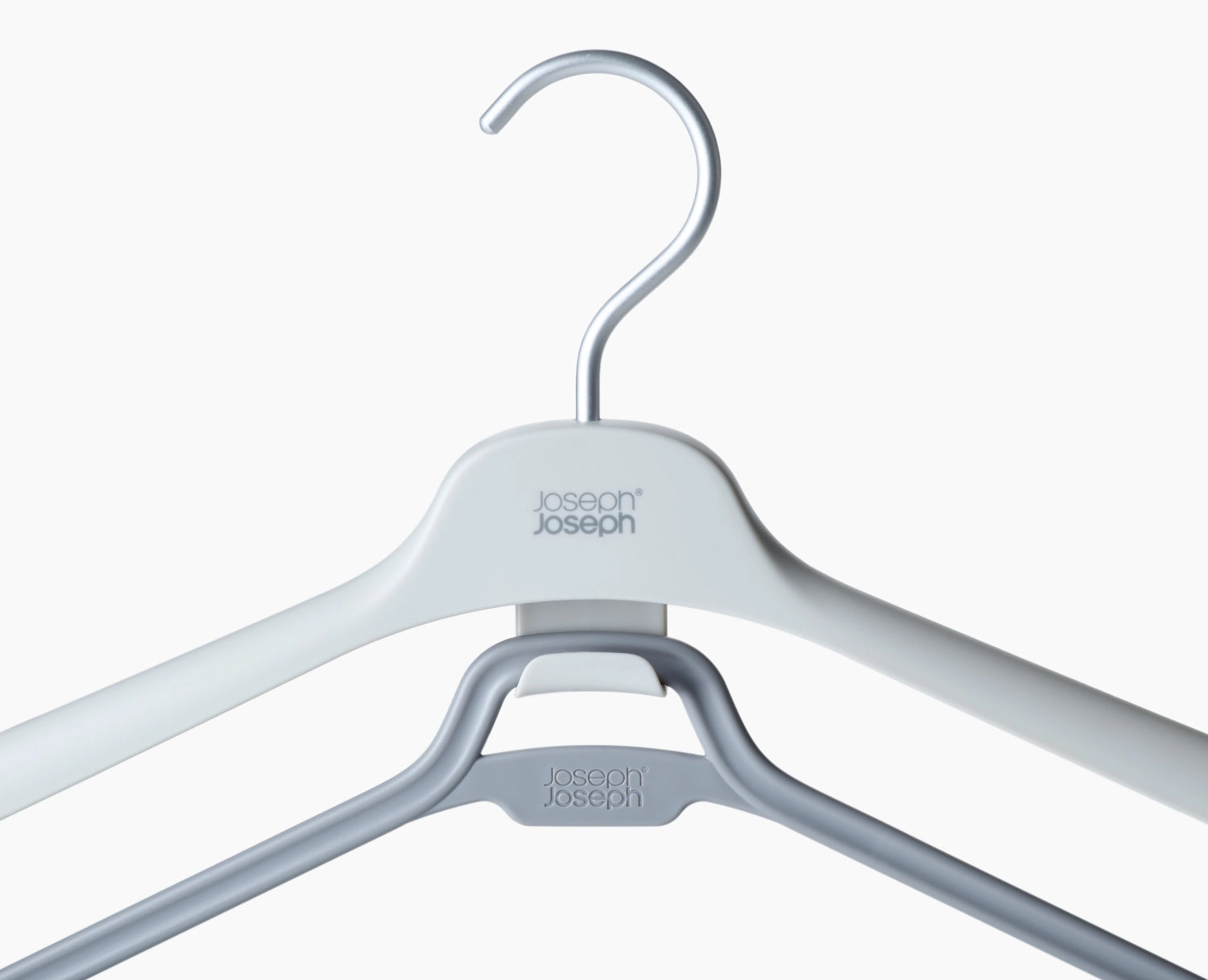 2er Set Orderly Kleiderbügel für Kleider H31cm L43cm PP ecru