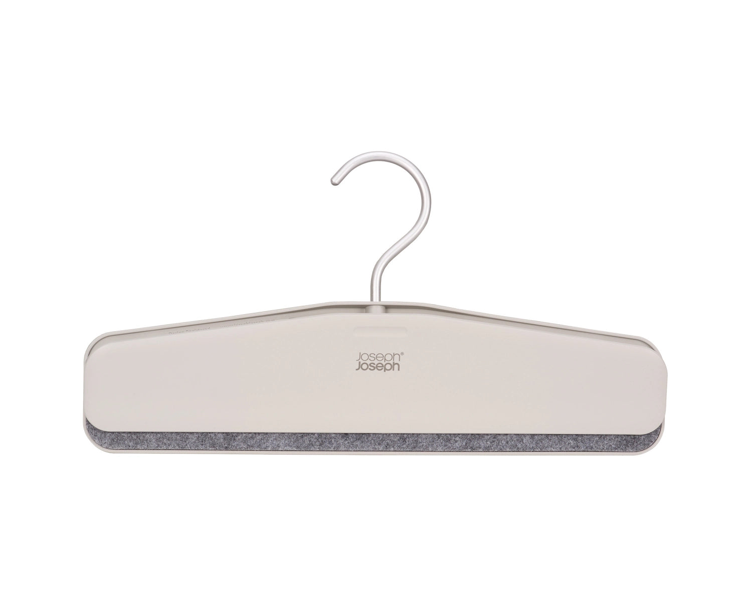 2er Set Orderly Kleiderbügel für Hosen H17cm L43cm ABS ecru