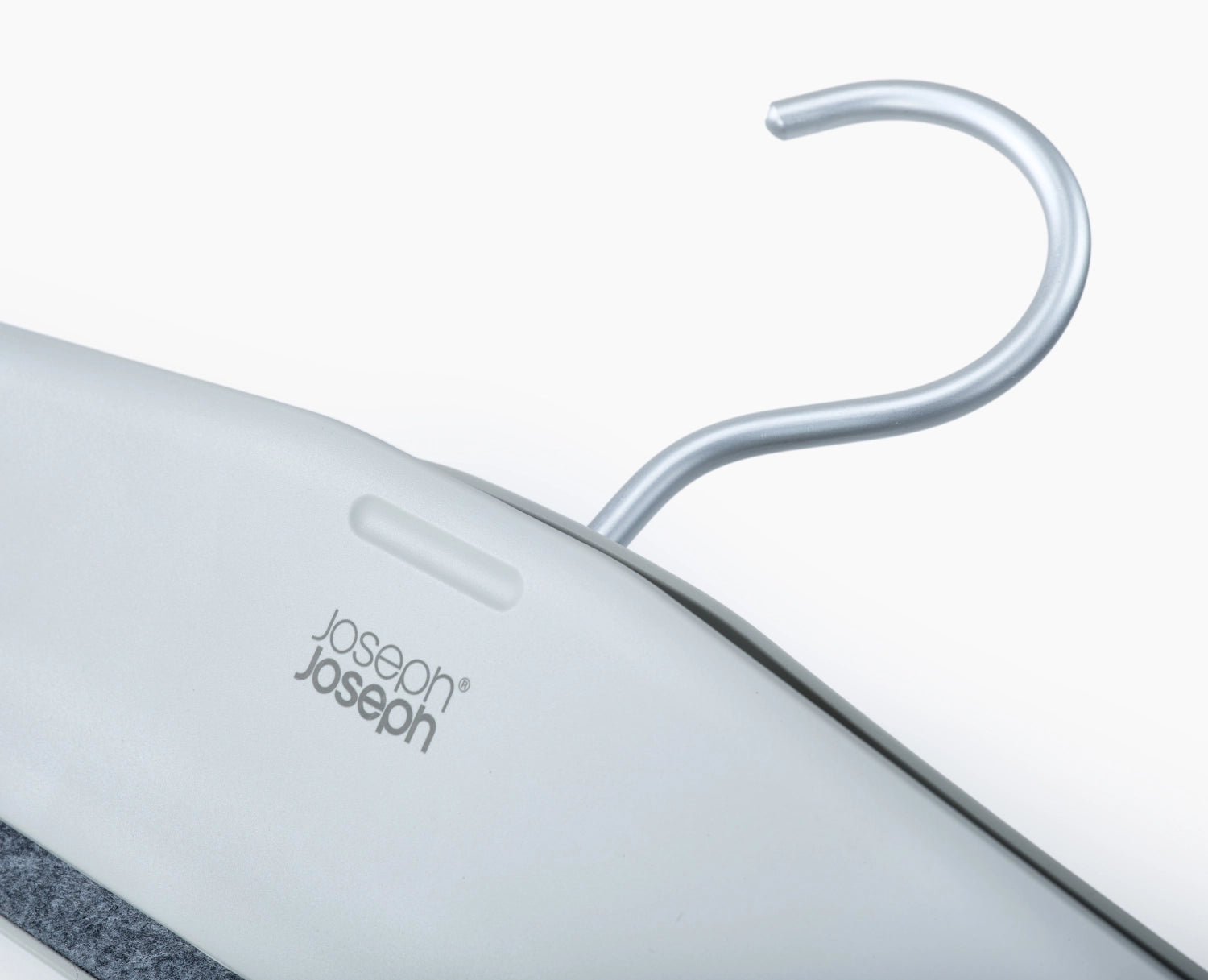 2er Set Orderly Kleiderbügel für Hosen H17cm L43cm ABS ecru