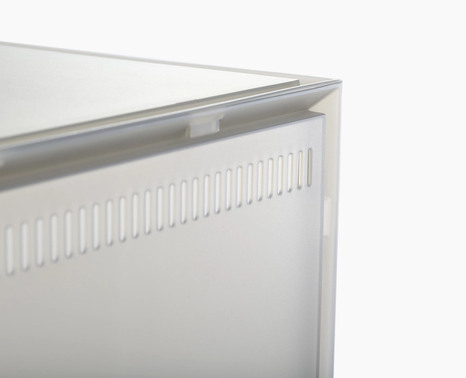 2 Set Shoecase shoe cabinet PP 22x28x36cm gray