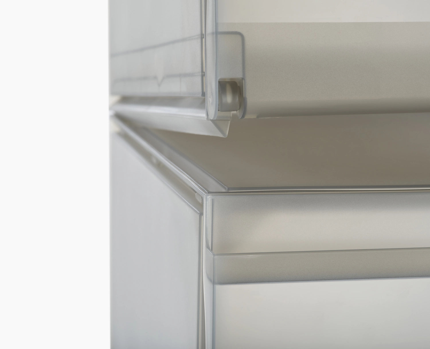 2 Set Shoecase shoe cabinet PP 22x28x36cm gray