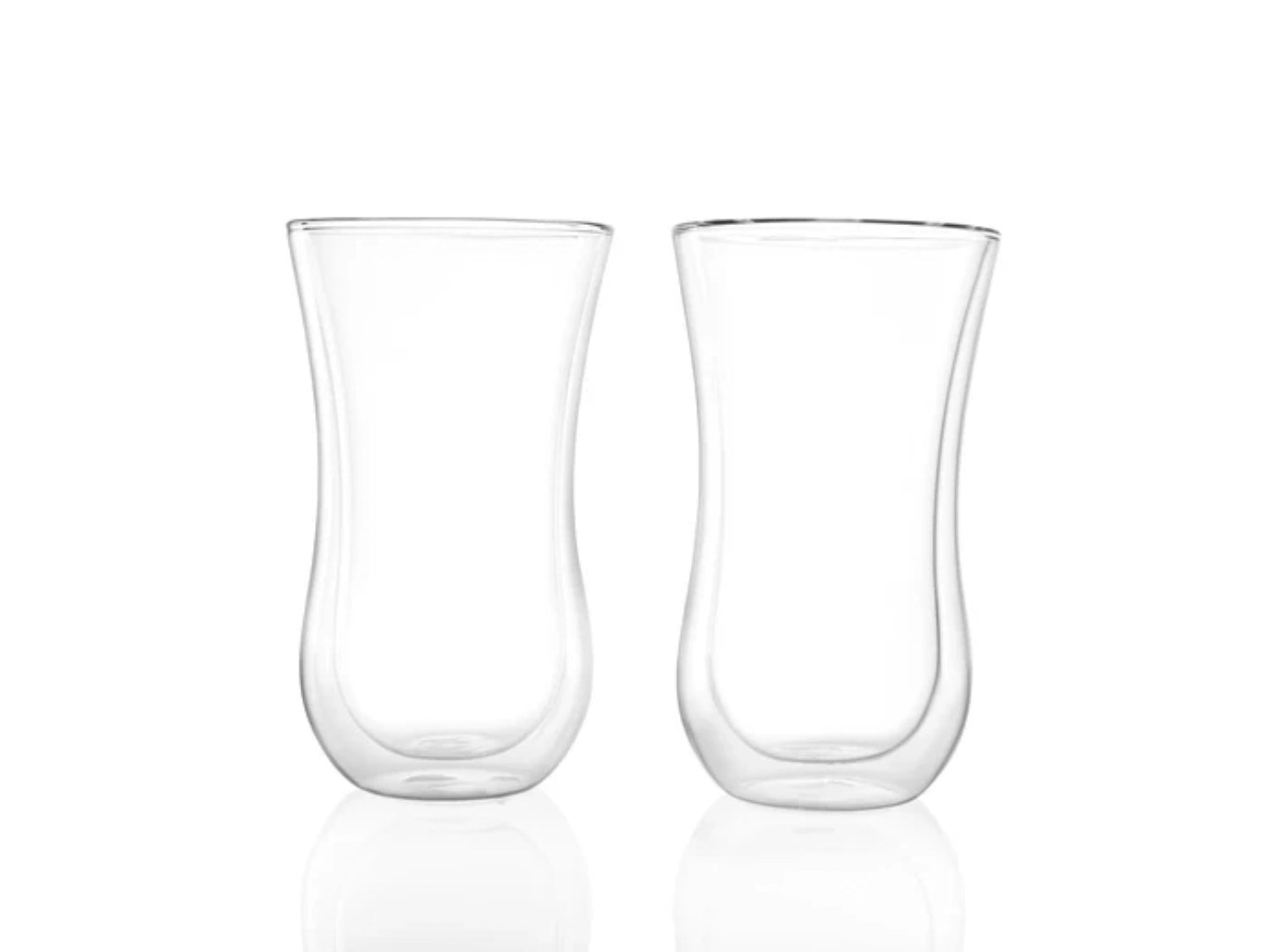 Set of 2 Coffee n More tea glasses XL 330ml