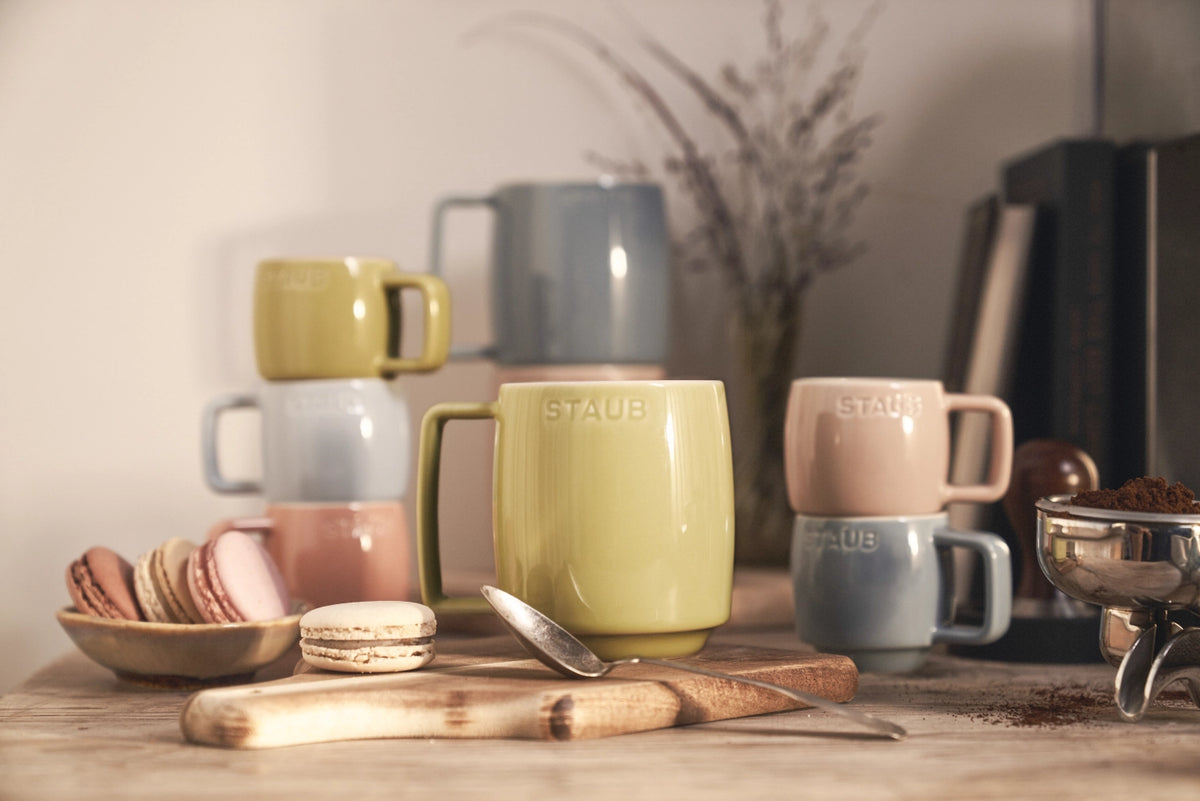 6tlg. Tassenset M 350ml in Mehrfarbig präsentiert im Onlineshop von KAQTU Design AG. Espressotassen ist von Staub