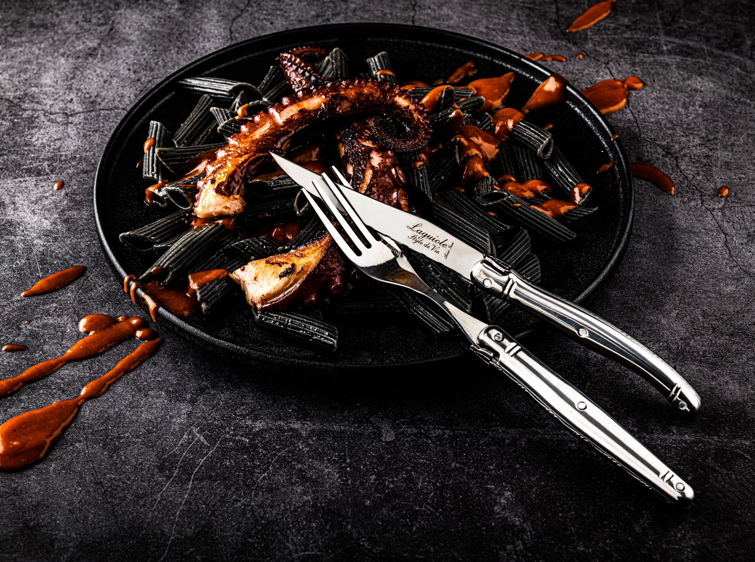 Laguiole Premium Line steak knife stainless steel 1.8mm