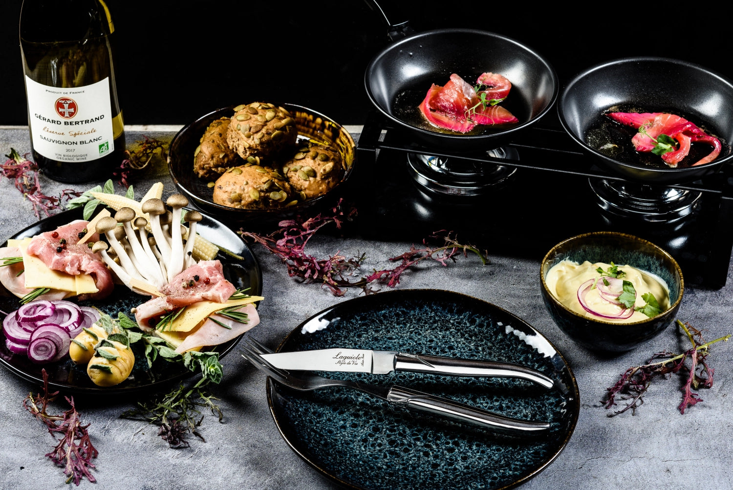 Laguiole Luxury Line steak knife stainless steel