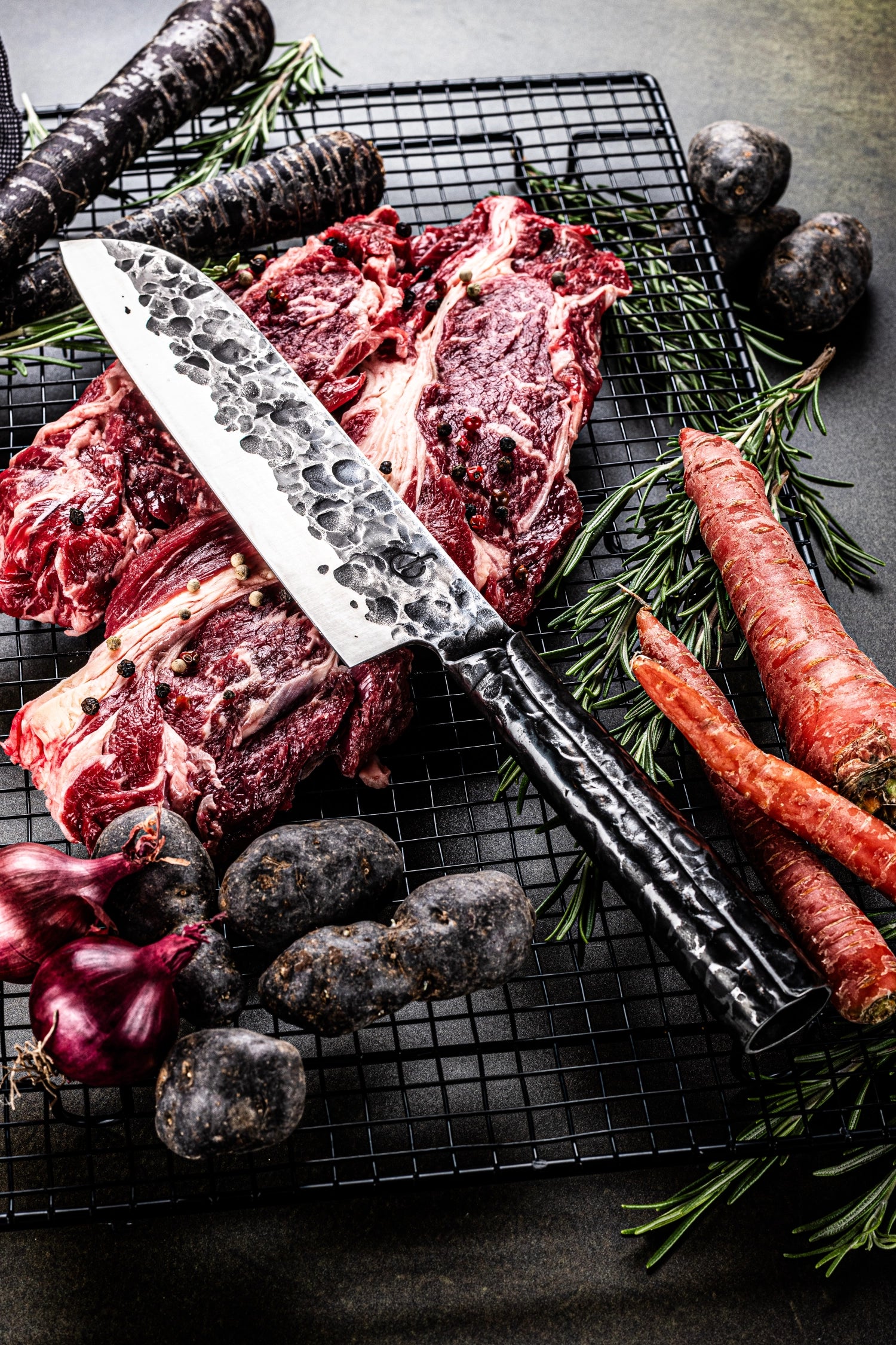 Couteau Brute Santoku 18cm