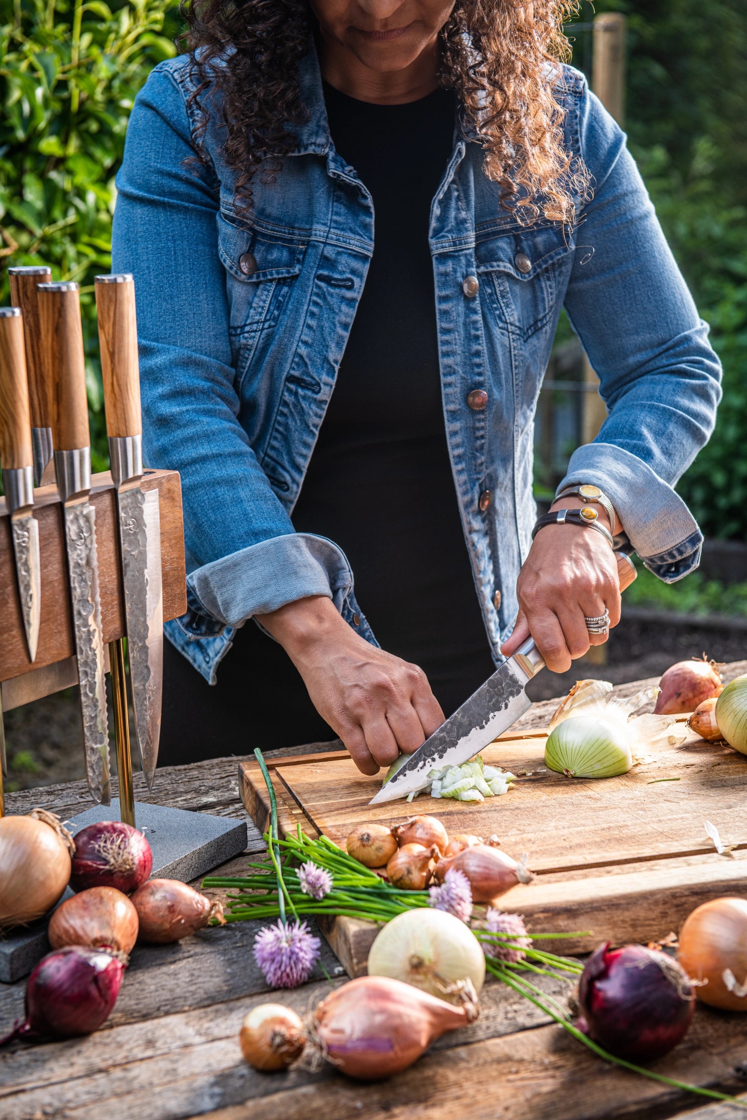 Couteau de chef olive 20cm