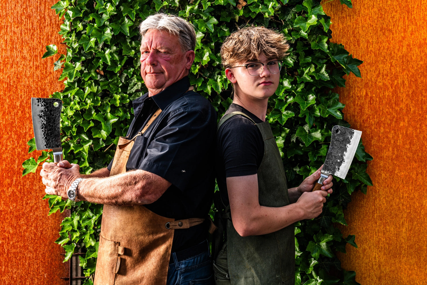 Olive Asiatisches Hackmesser 18cm