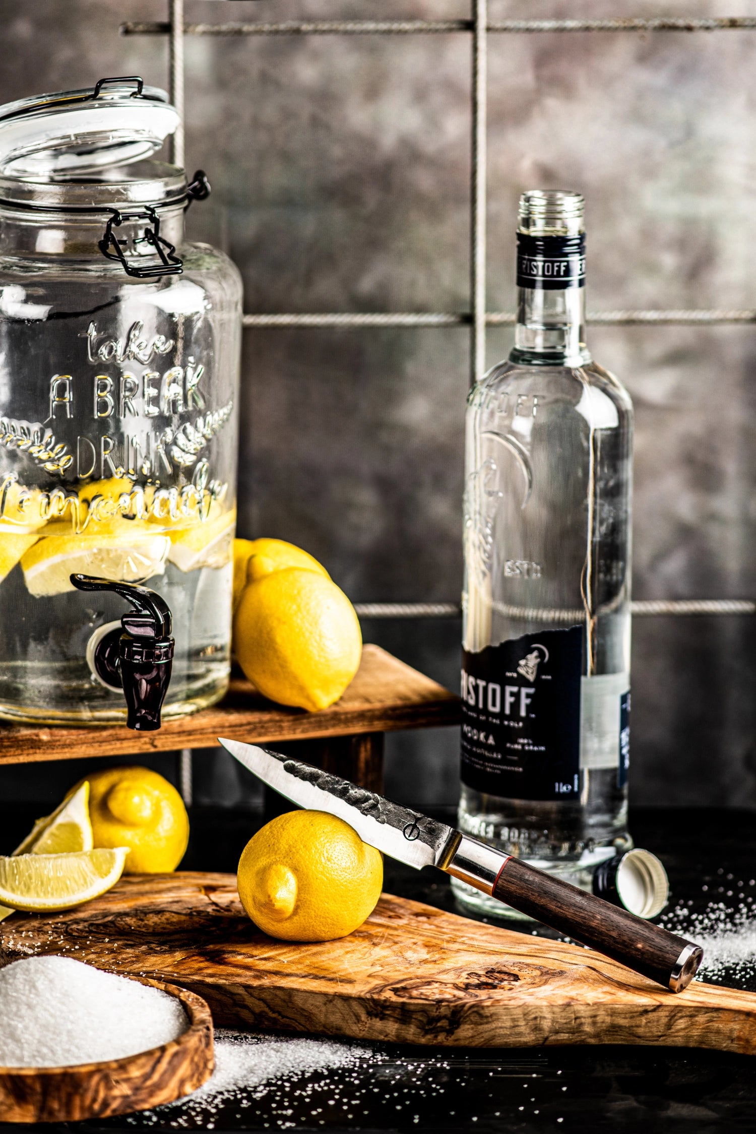 Sebra Universalmesser 12cm in Gelb präsentiert im Onlineshop von KAQTU Design AG. Küchenmesser ist von Forged