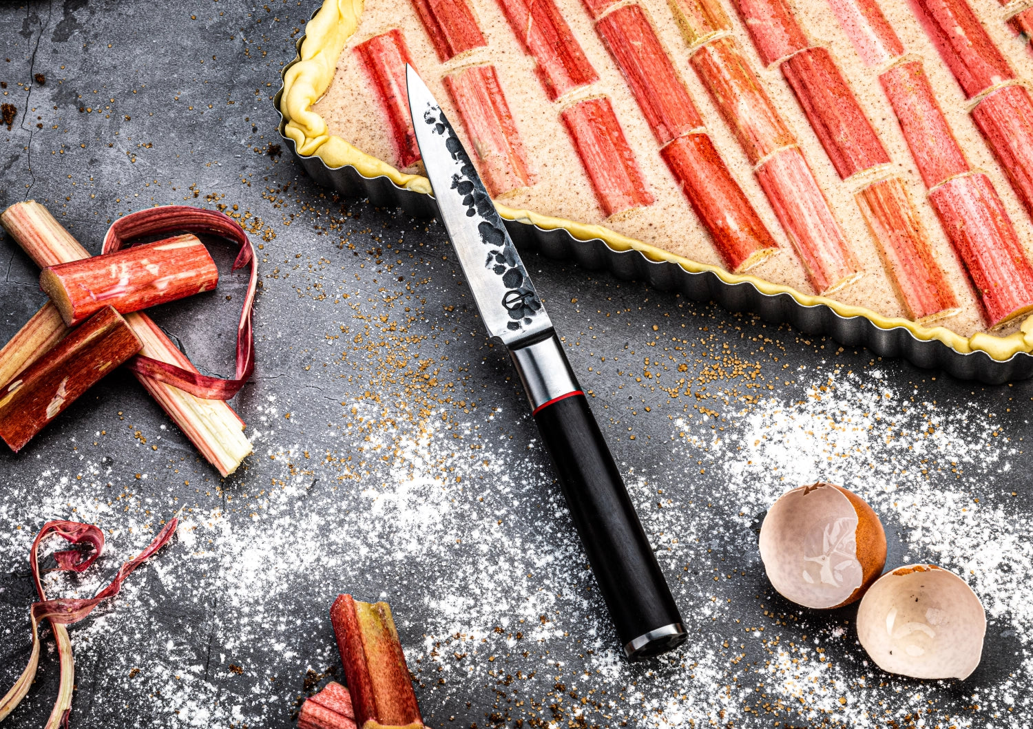 Sebra Universalmesser 12cm in Gelb präsentiert im Onlineshop von KAQTU Design AG. Küchenmesser ist von Forged