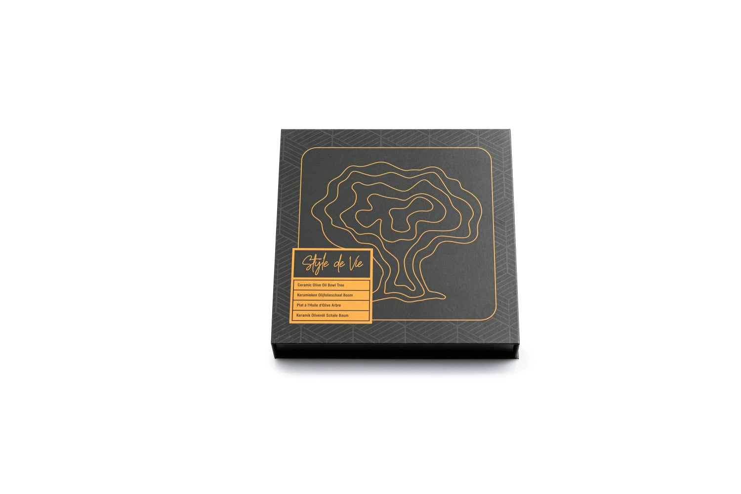 Keramik Olivenöl Schale Baum