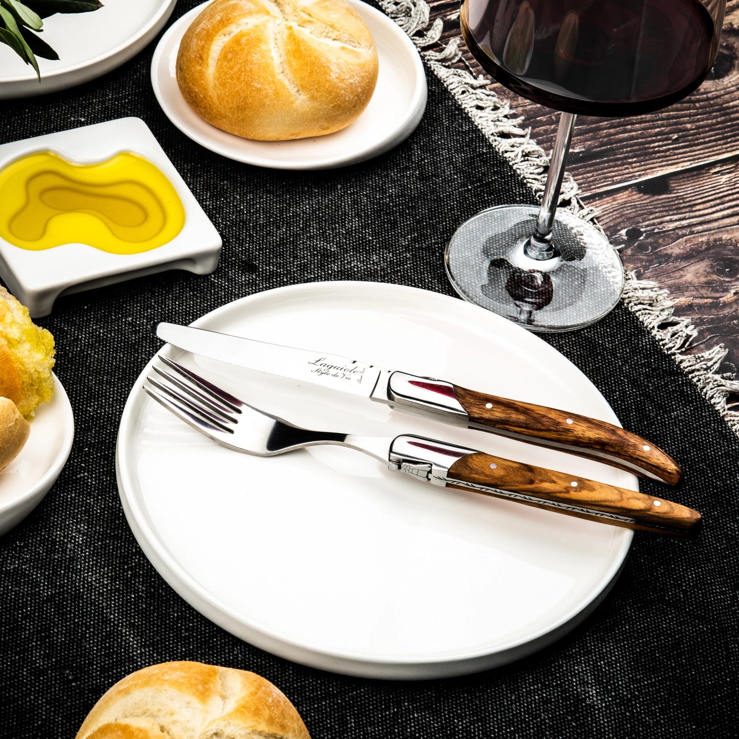 2 bol à huile d'olive en céramique