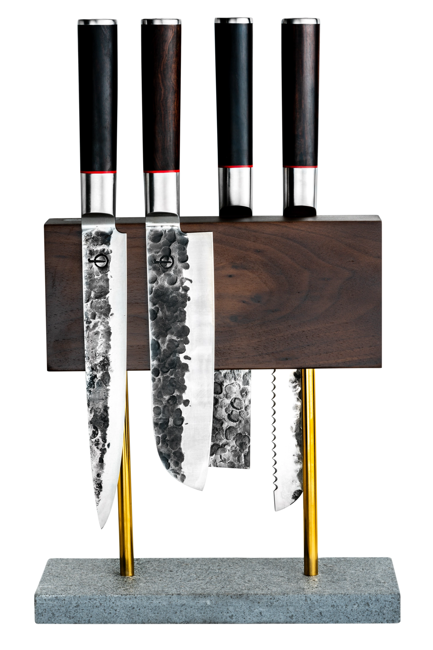 Noce di blocco di coltello magnetico su piede naturale piede