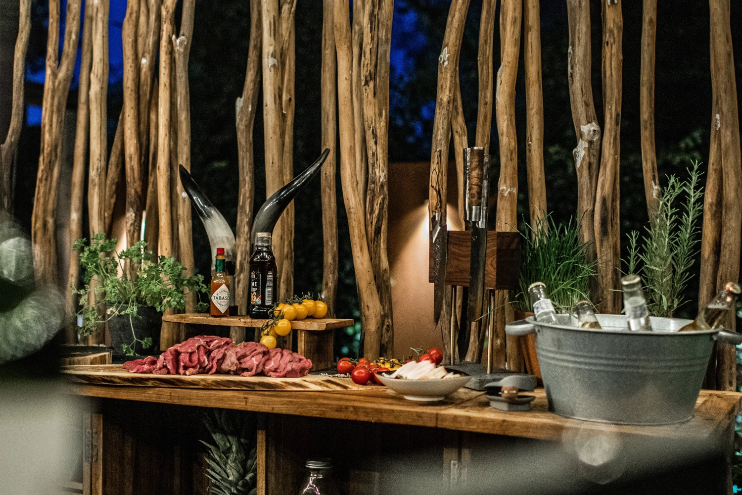 Noce di blocco di coltello magnetico su piede naturale piede