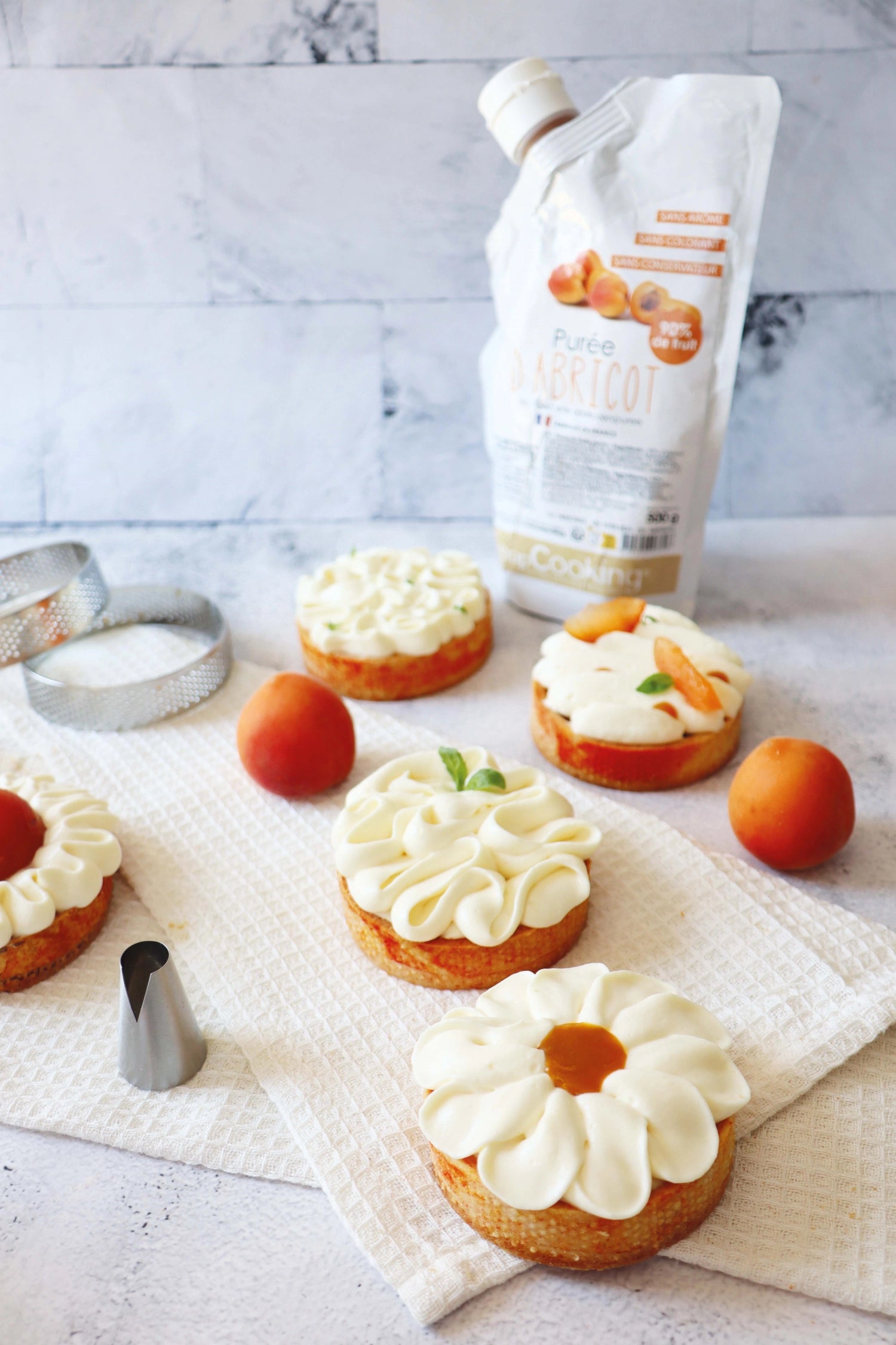 3 set set in acciaio inossidabile per la decorazione della torta