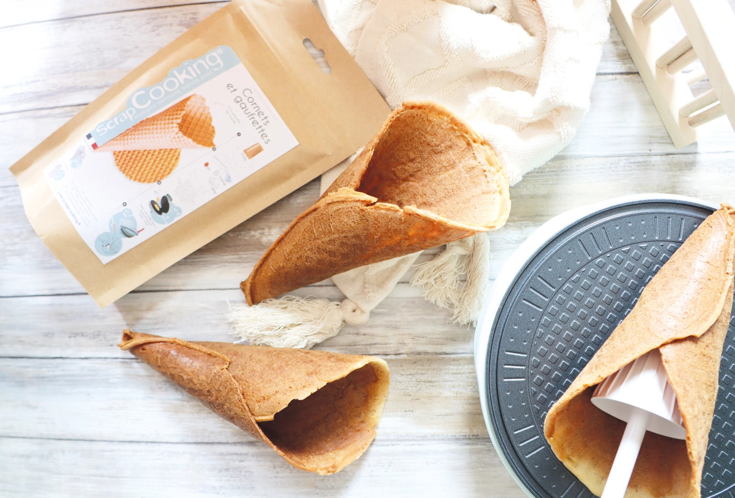 Ready mix for vanilla wafers/cornet 250g