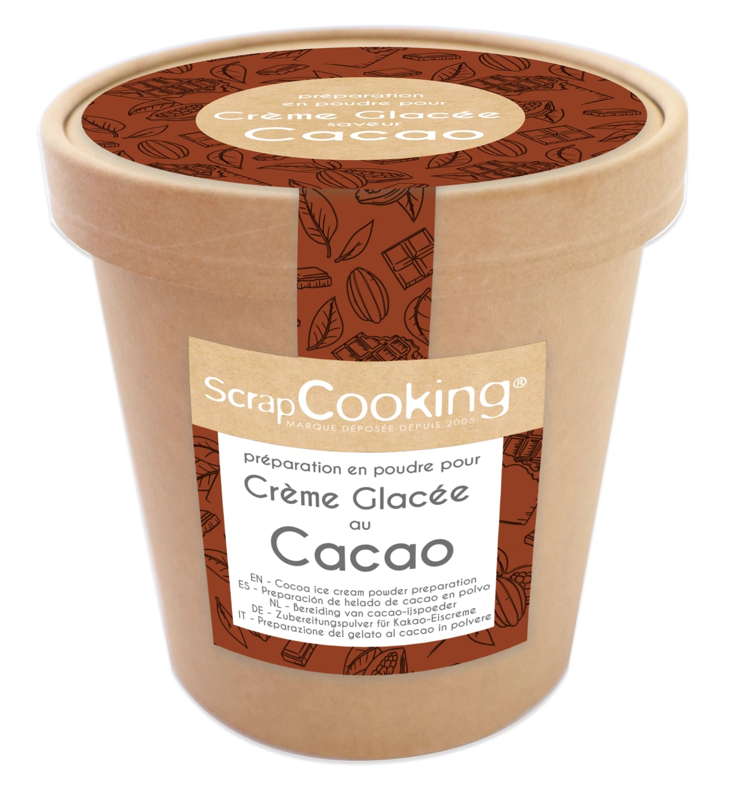 Ready mix for chocolate ice cream 185g