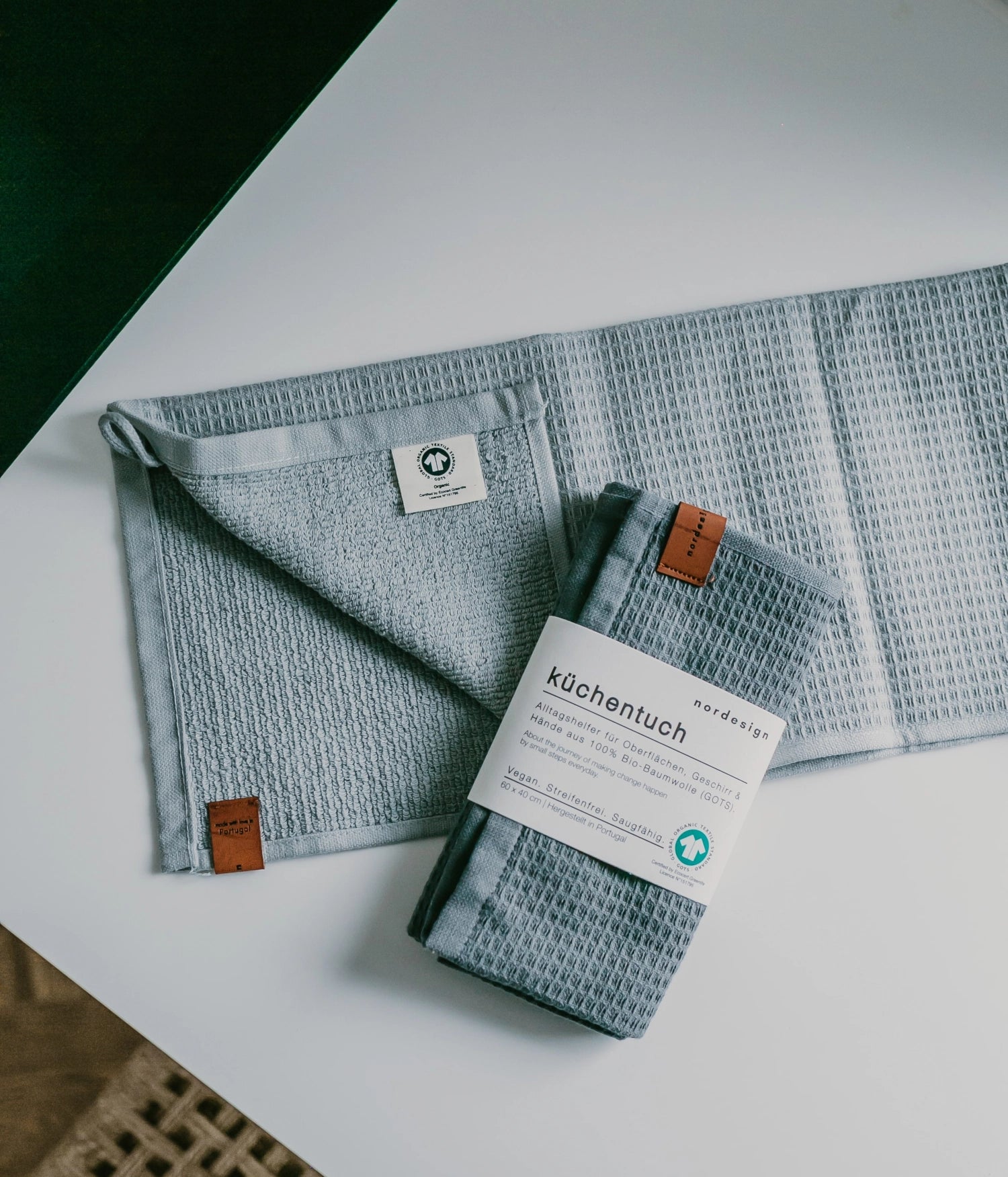 Küchentuch Stockholm Grey, hellgrau 40x60cm