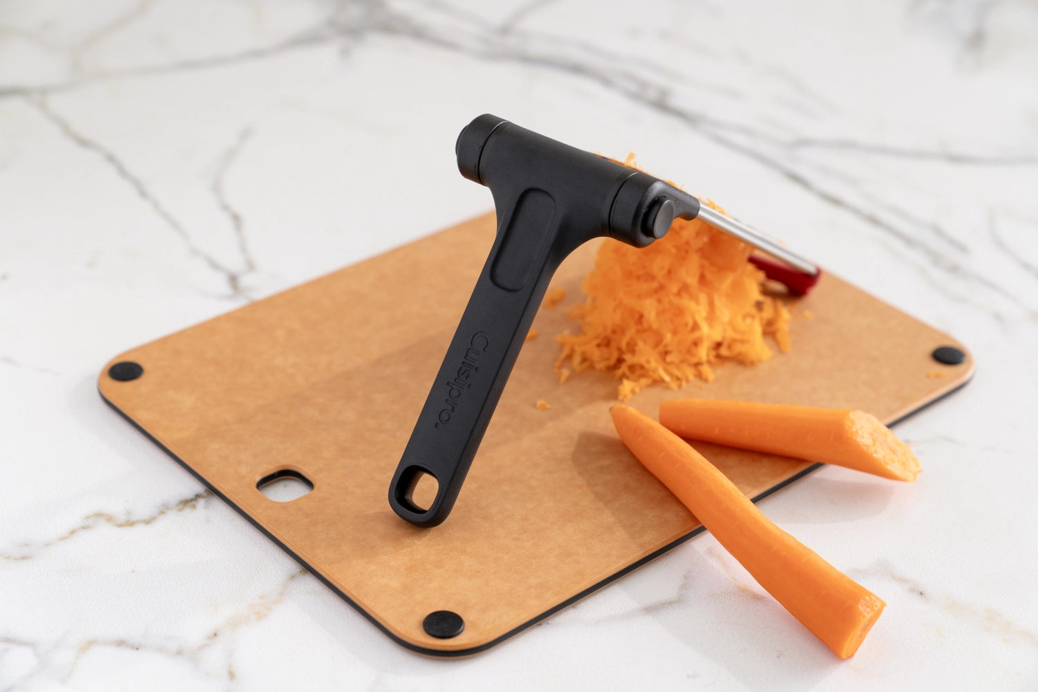 Klappreibe grob in Schwarz präsentiert im Onlineshop von KAQTU Design AG. Küchenhelfer ist von Cuisipro