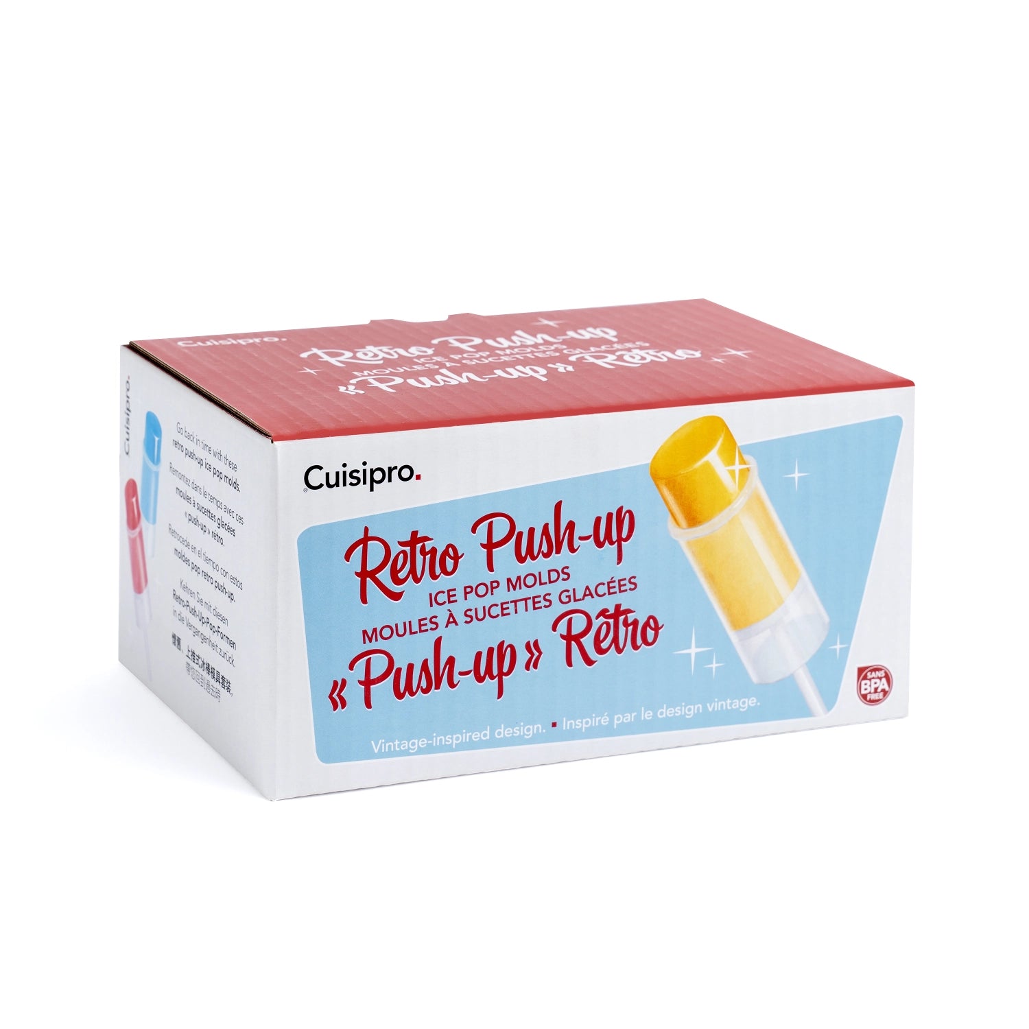 6er Set Eisform Pop Up in Weiss präsentiert im Onlineshop von KAQTU Design AG. Glacezubehör ist von Cuisipro