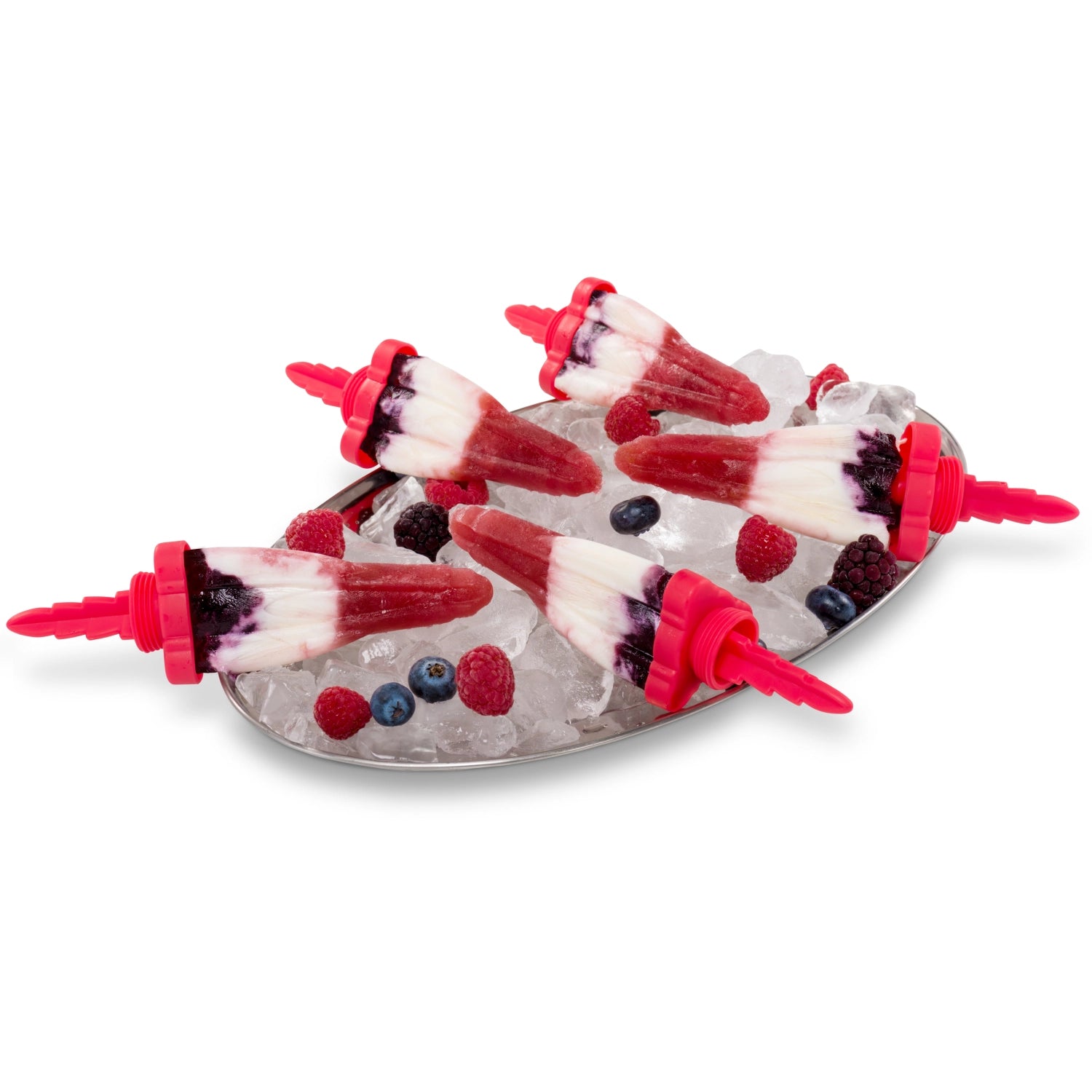 6er Set Eisform Rakete in Mehrfarbig präsentiert im Onlineshop von KAQTU Design AG. Glacezubehör ist von Cuisipro