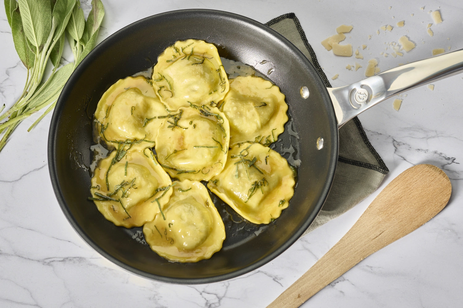 Poêle Affinity D20cm revêtement antiadhésif inox