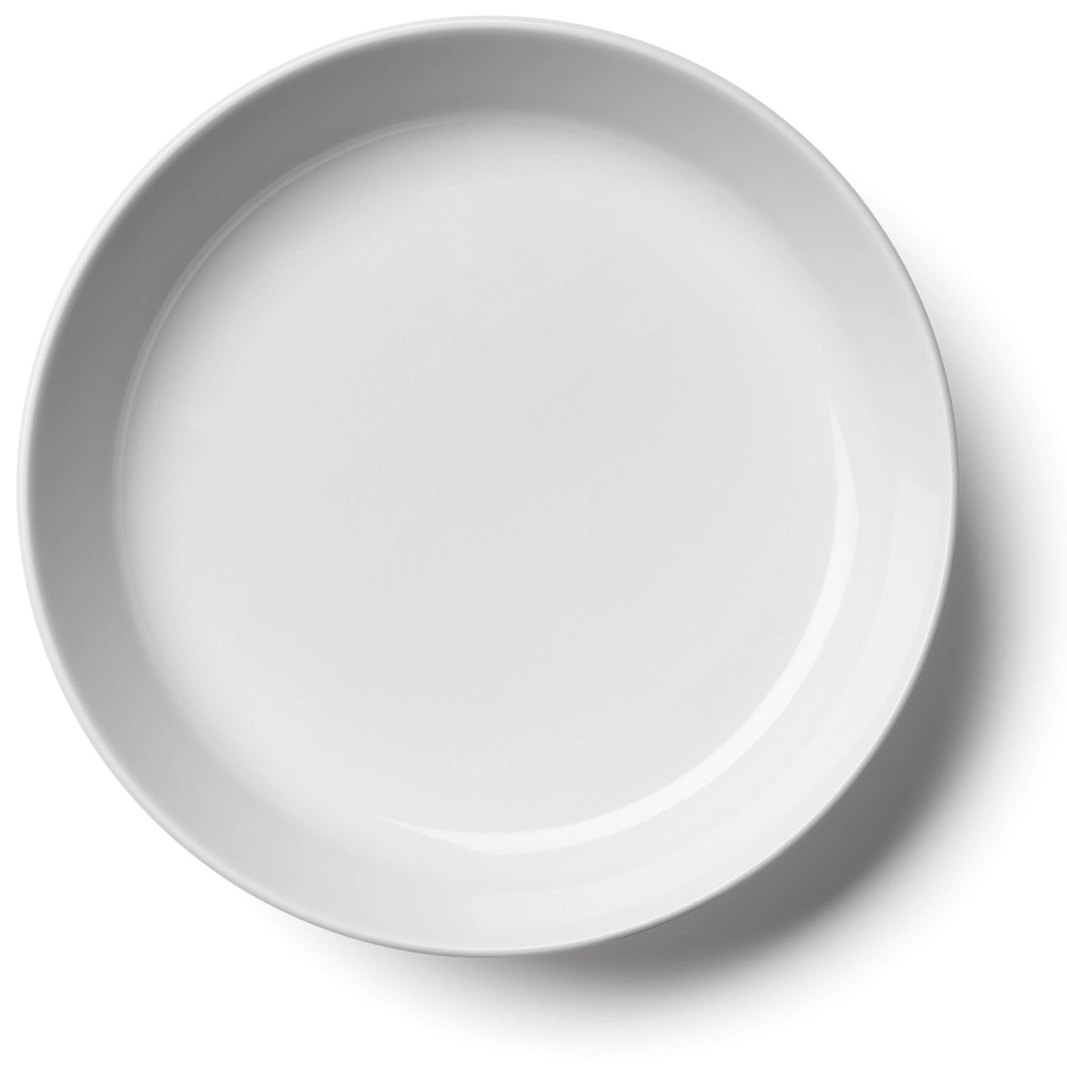 Stilvolles 2er Set tiefen Teller in Weiß, Durchmesser 20 cm, perfekt für kreative Anrichte und besondere Anlässe.
